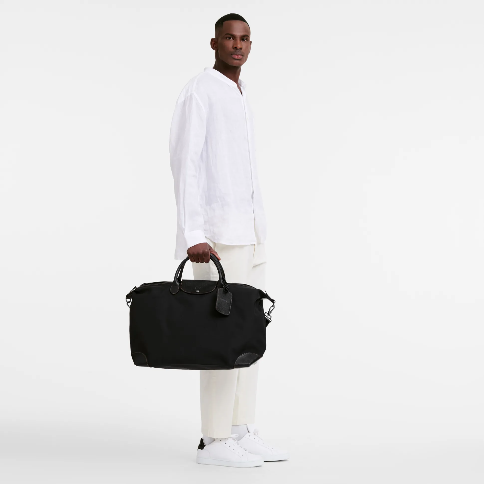 Best Sale Longchamp Borsa da viaggio L Nero