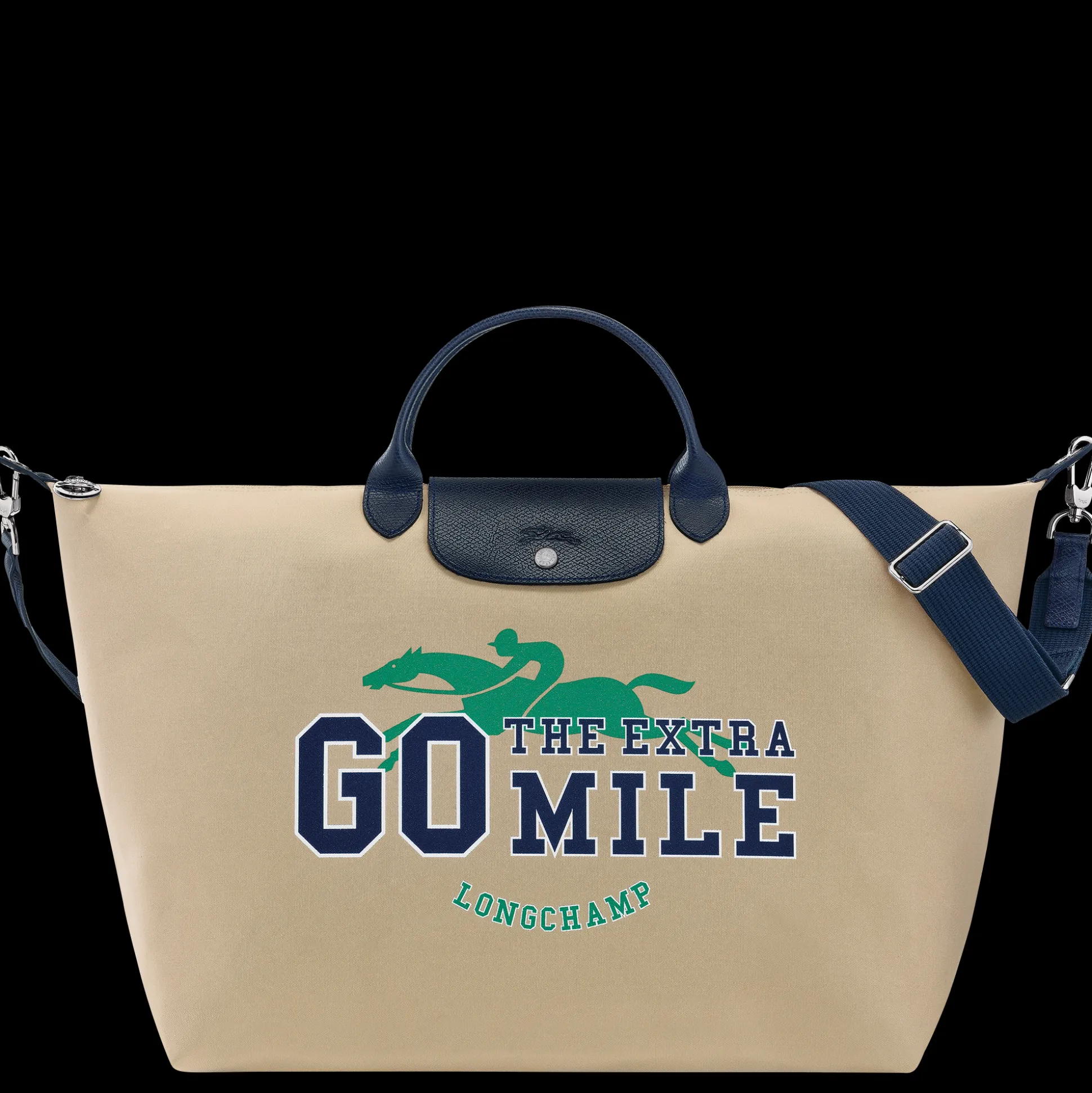 Fashion Longchamp Borsa da viaggio S Beige