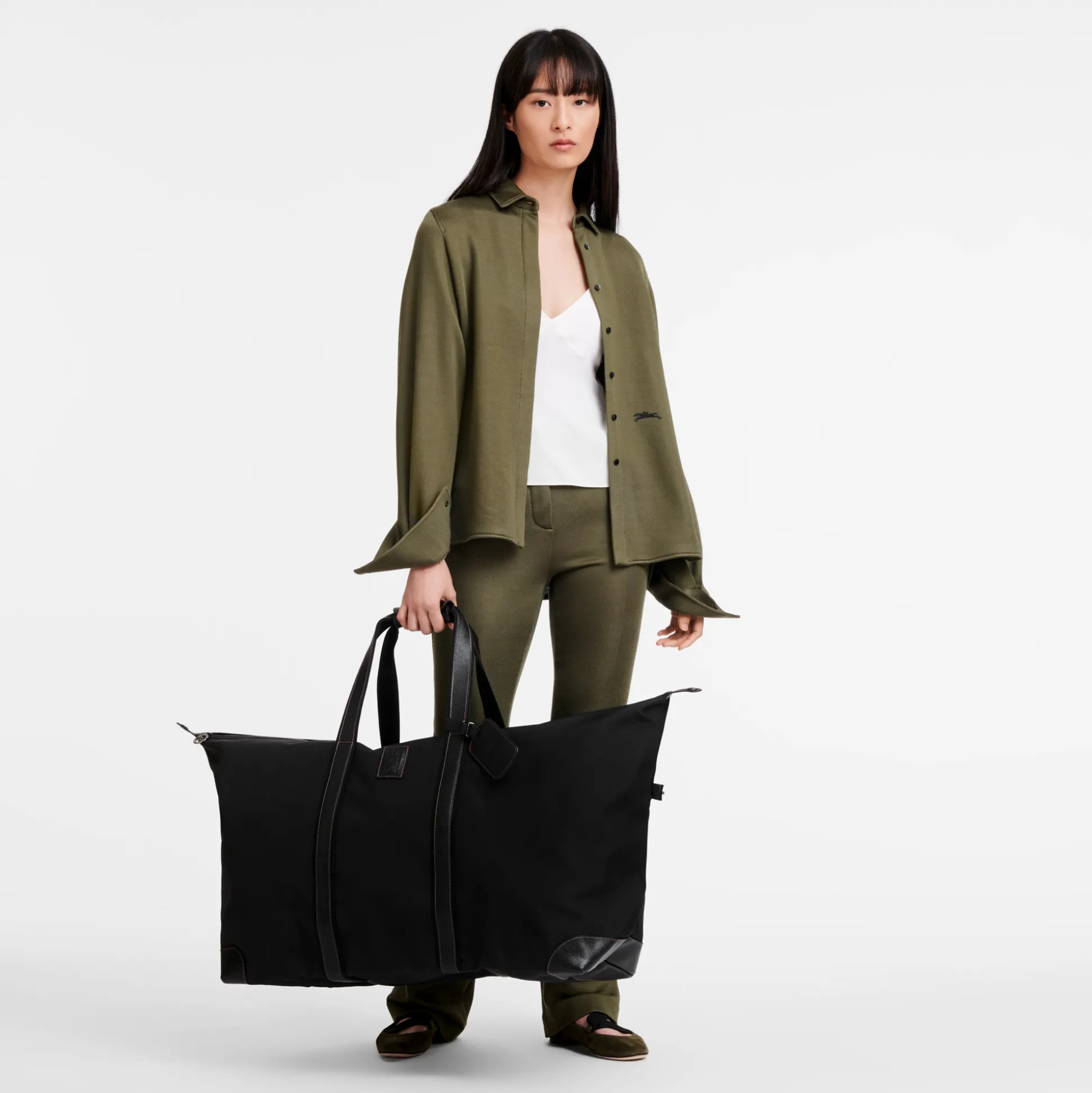 Best Sale Longchamp Borsa da viaggio XL Nero