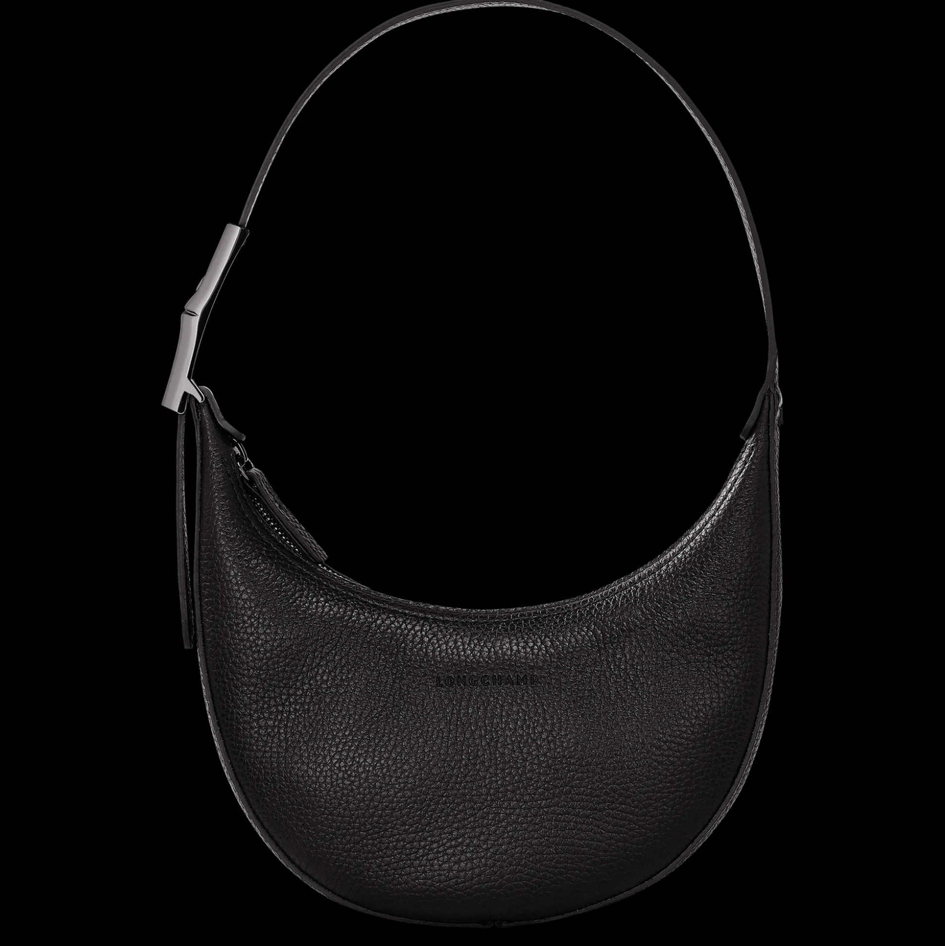 Outlet Longchamp Borsa hobo S Nero
