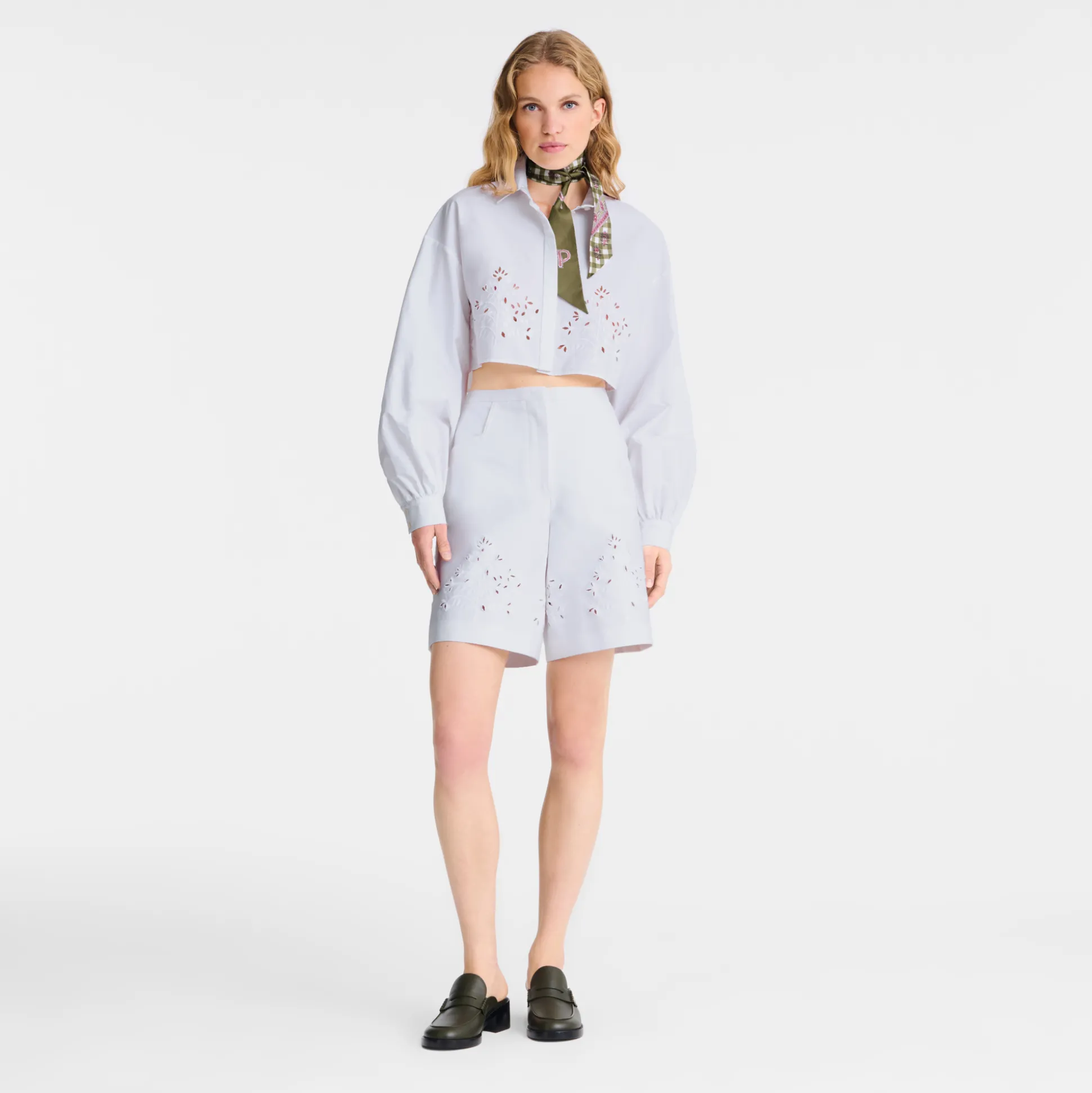 Cheap Longchamp Camicia Bianco