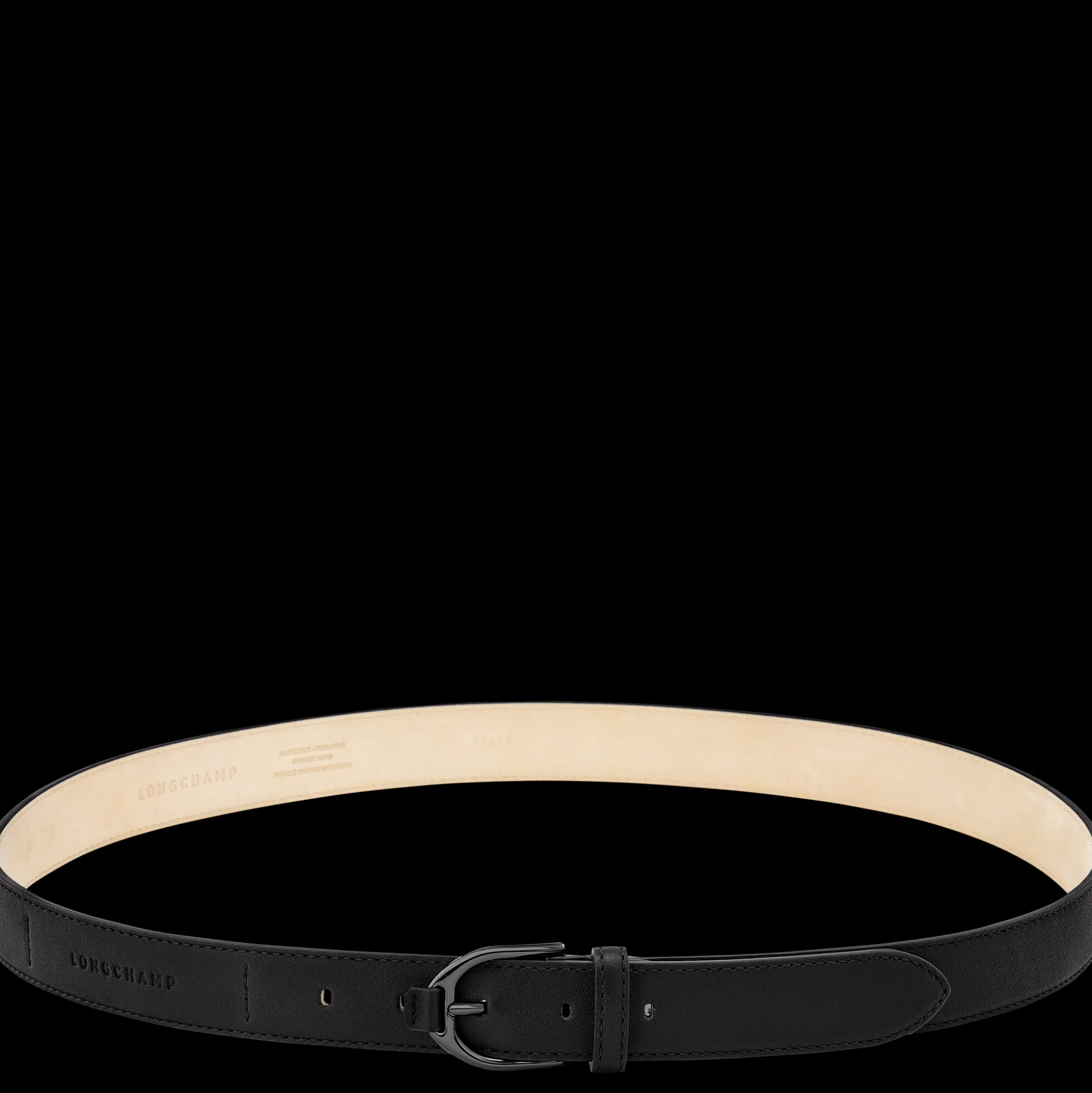 Hot Longchamp Cintura da donna Nero