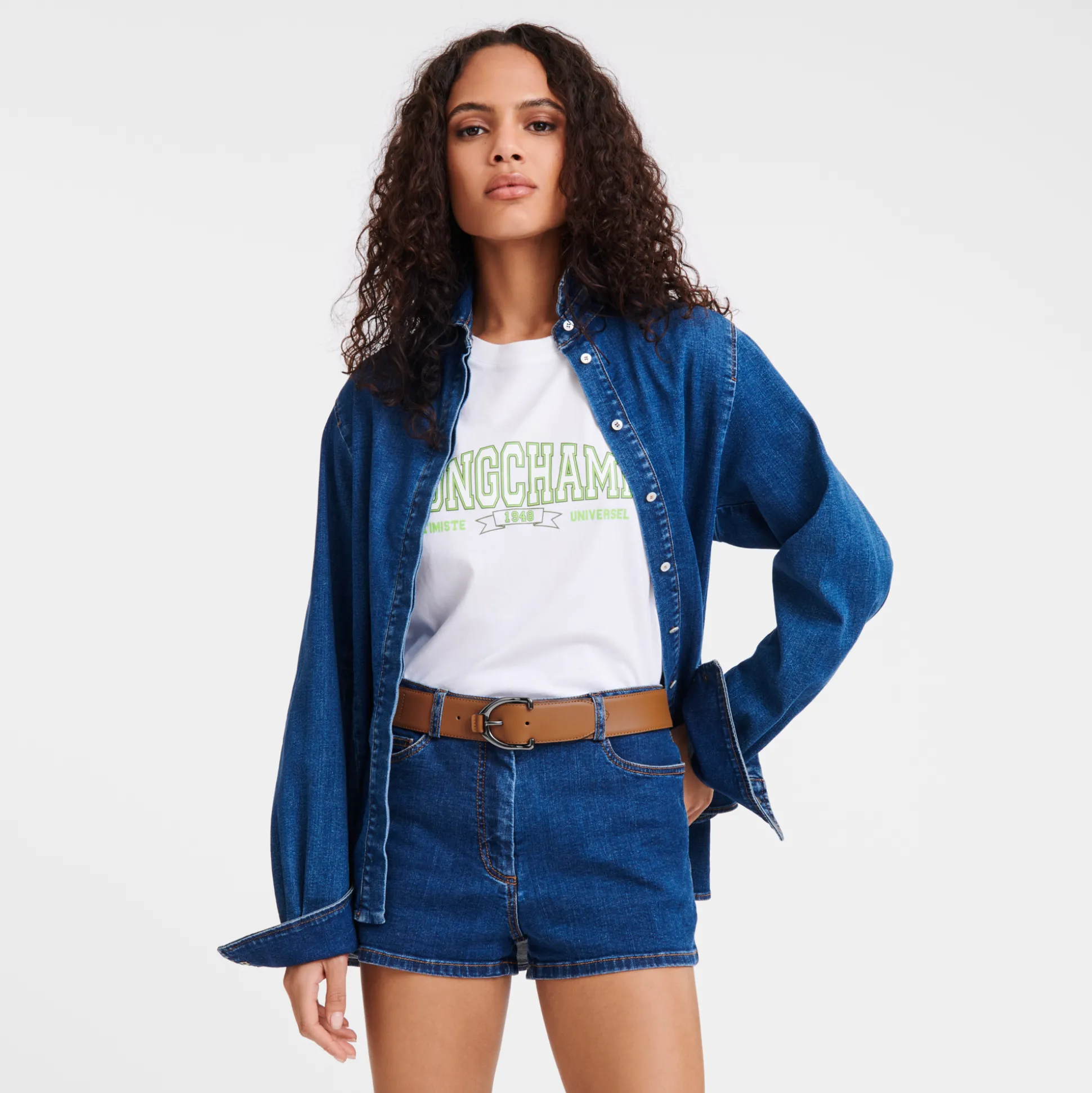 Discount Longchamp Cintura da donna Naturale