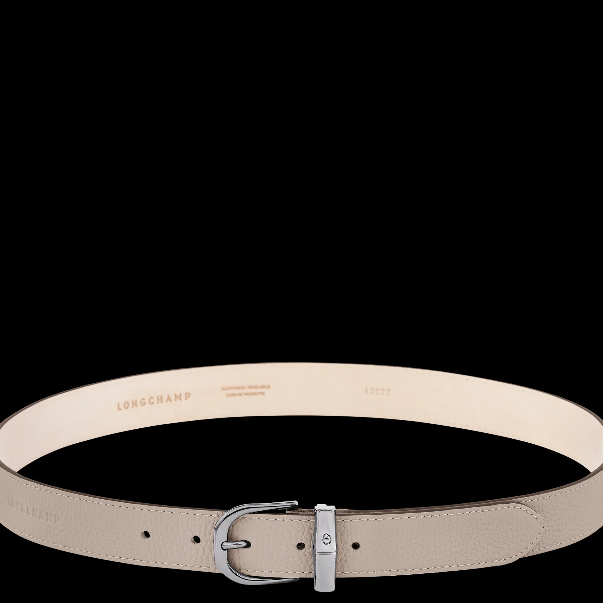 Store Longchamp Cintura da donna Le Roseau Essential Pelle - Argilla