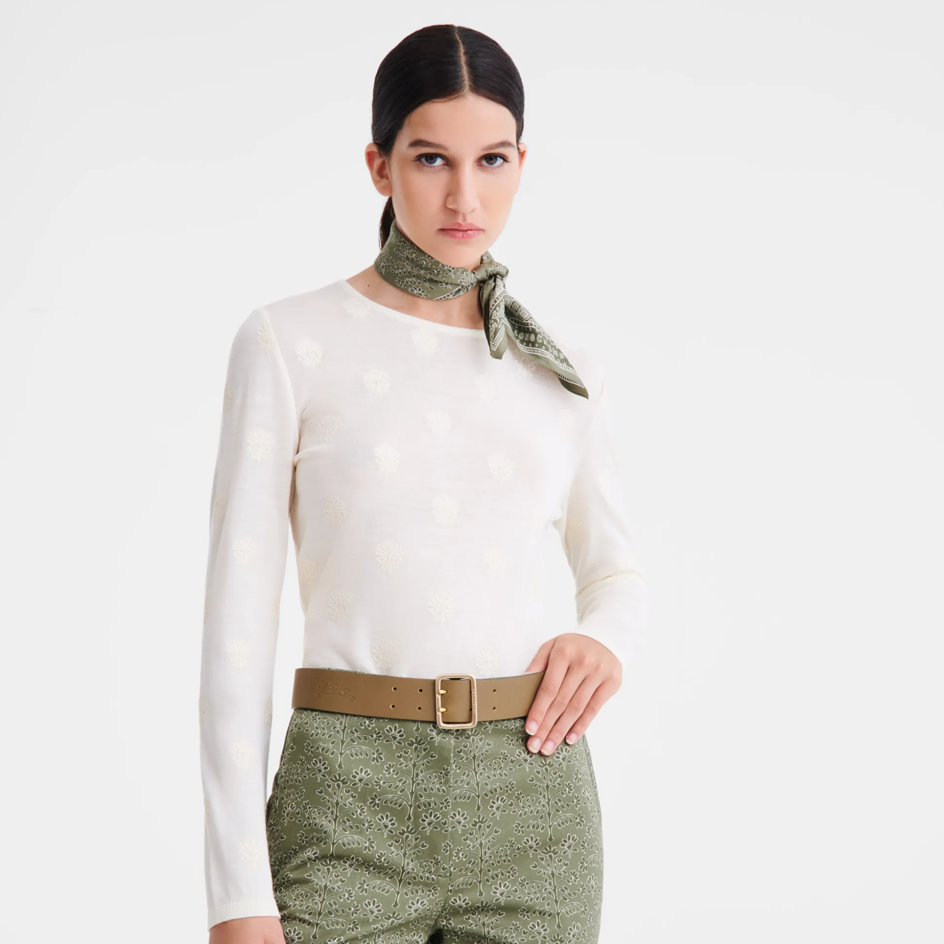 Best Longchamp Cintura da donna Pelle - Carciofo