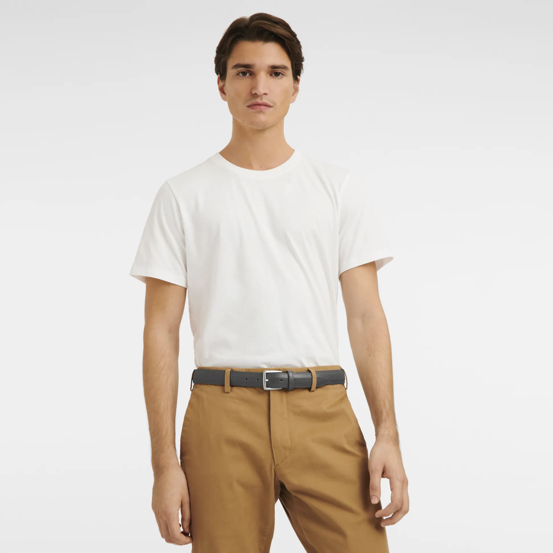 cintura_da_uomo_1-3.webp Discount Longchamp Cintura da uomo Grigio