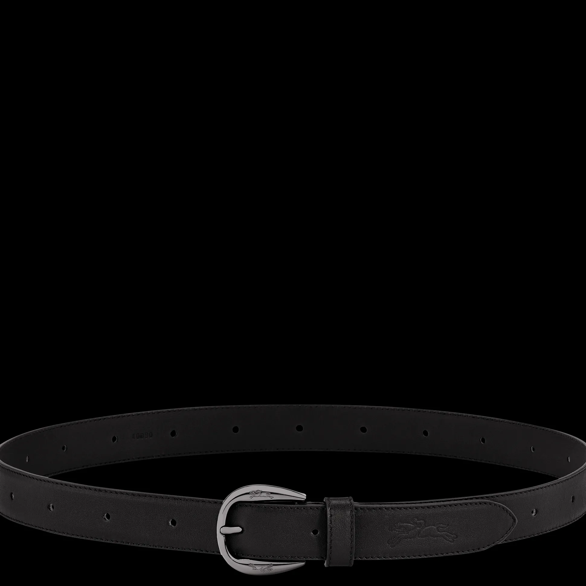 Cheap Longchamp Cinturón de mujer Nero