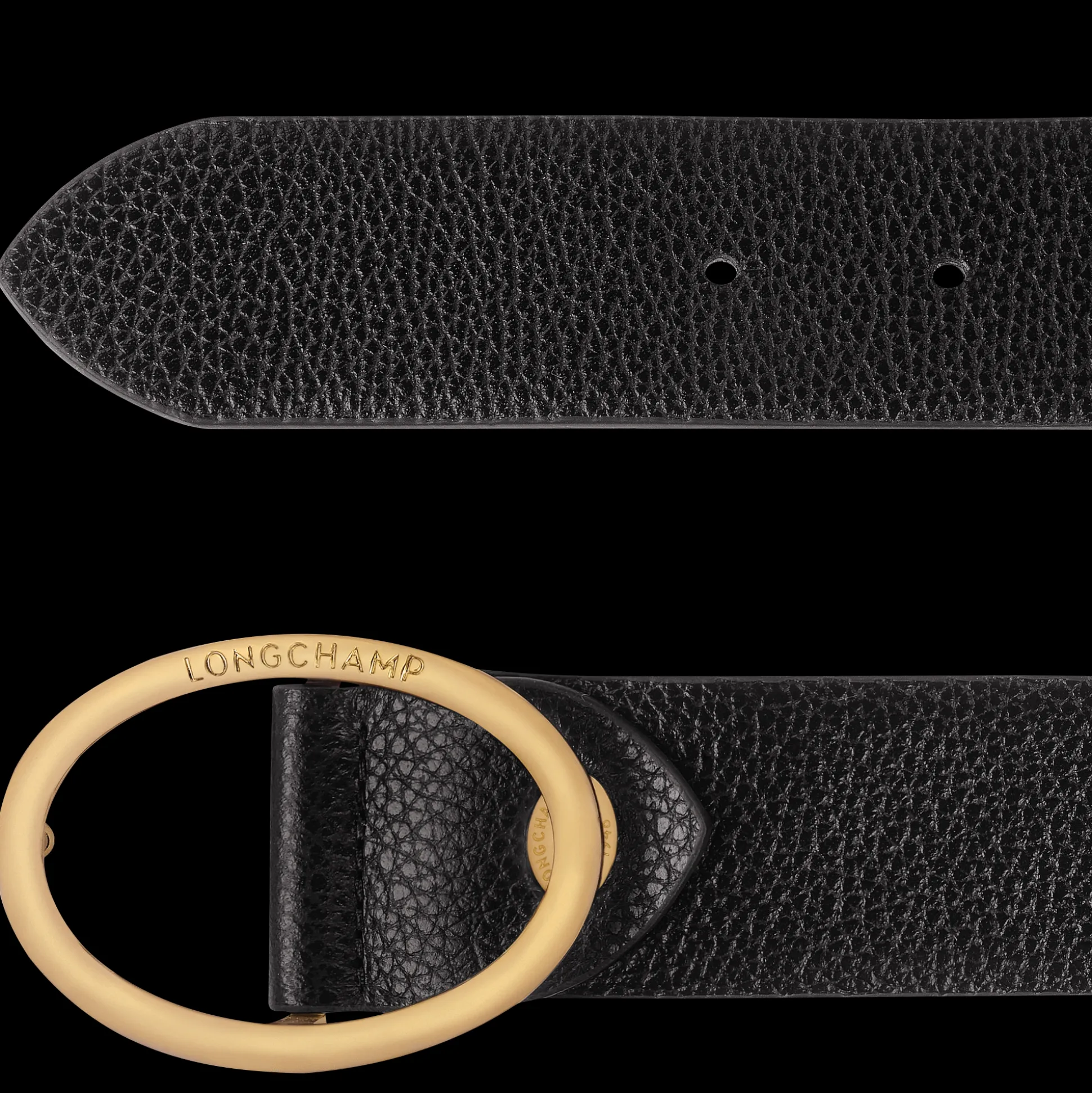 cinturn_de_mujer_le_foulonn_pelle__nero_2.webp Fashion Longchamp Cinturón de mujer Le Foulonné Pelle - Nero