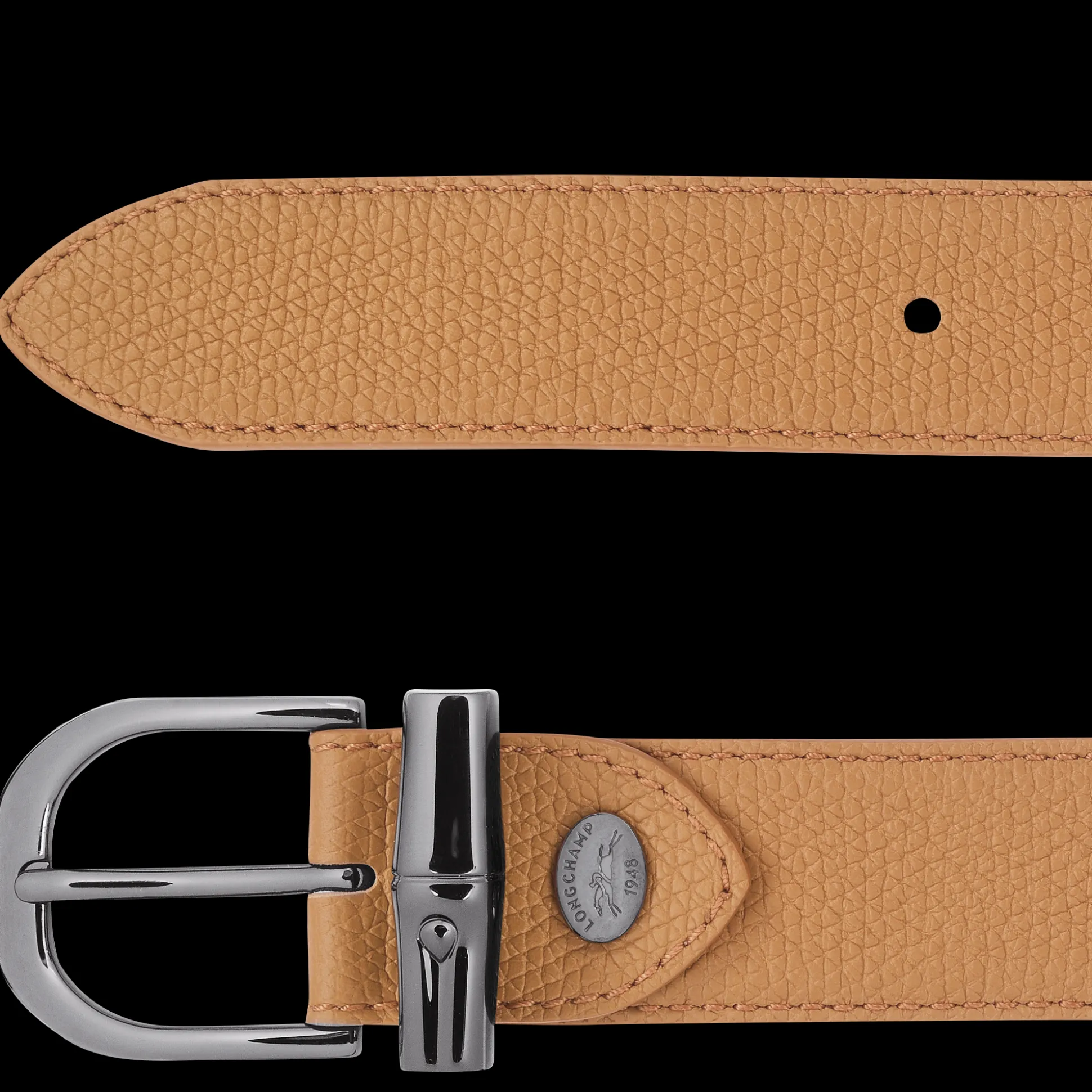 cinturn_de_mujer_le_roseau_pelle__noce_2.webp Cheap Longchamp Cinturón de mujer Le Roseau Pelle - Noce