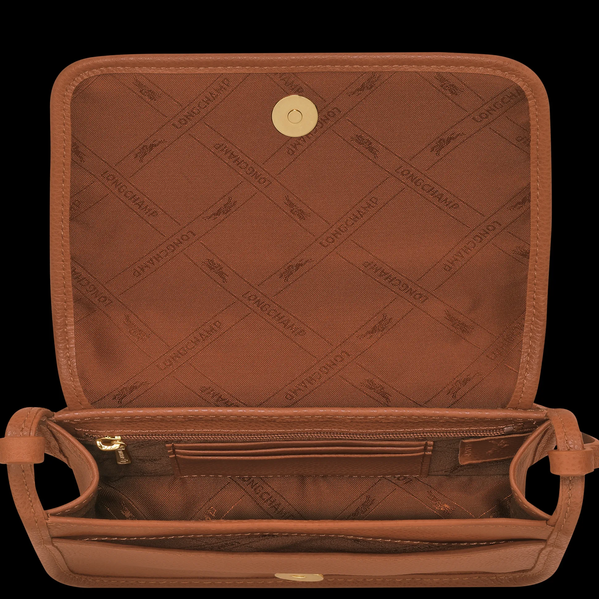 clutch_xs_le_foulonn_pelle__caramello_4.webp Hot Longchamp Clutch XS Le Foulonné Pelle - Caramello