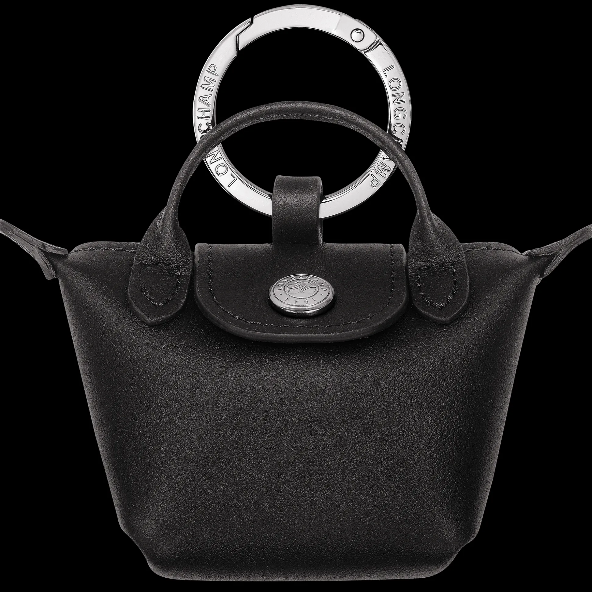 Outlet Longchamp Custodia per Airpods Nero