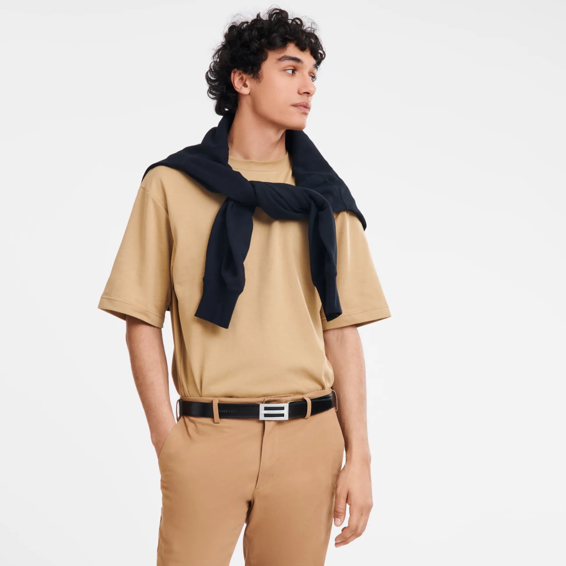 Best Longchamp Delta Box Pelle - Nero/Marine