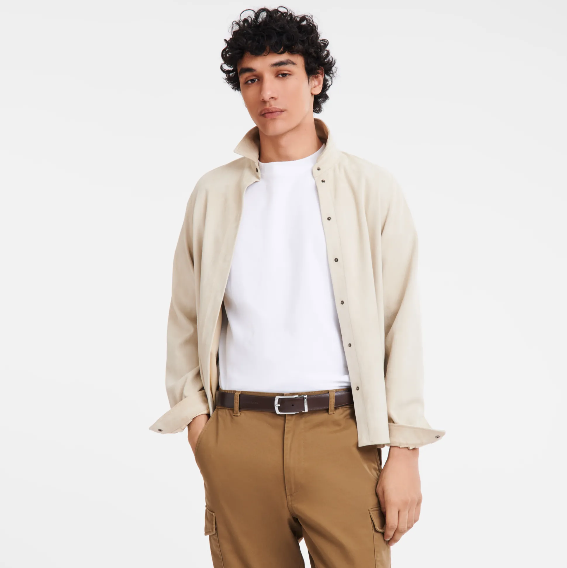 Clearance Longchamp Delta Box Pelle - Nero/Moka