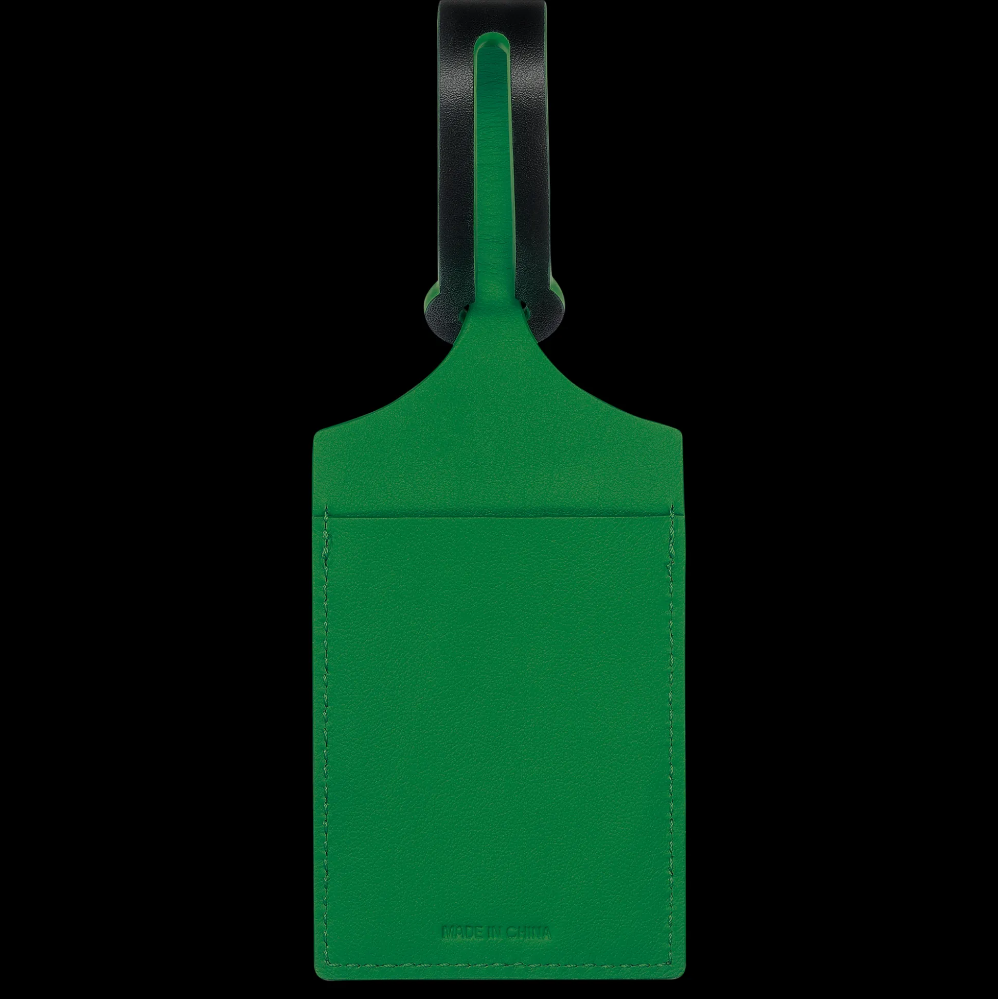 Discount Longchamp Etichetta per bagaglio Nero/Verde