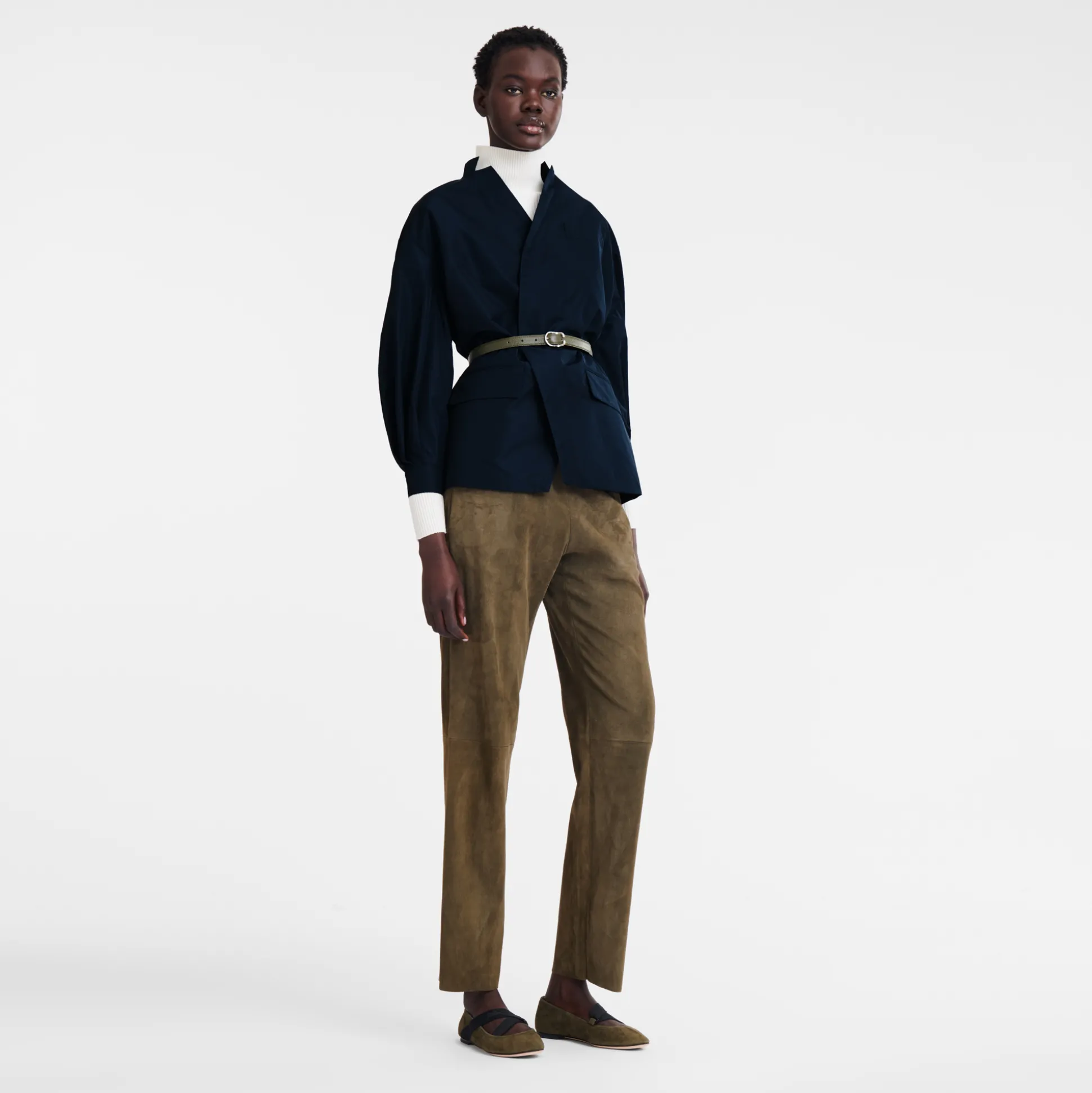 Hot Longchamp Giacca kimono Marine