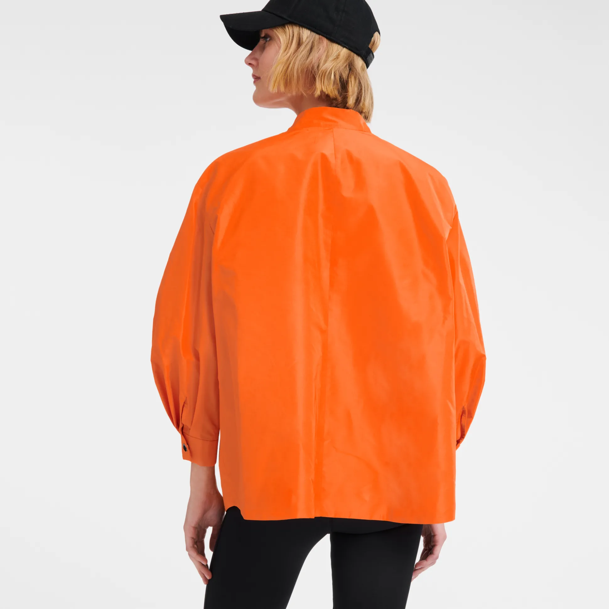 giacca_kimono_2-5.webp Sale Longchamp Giacca kimono Arancio