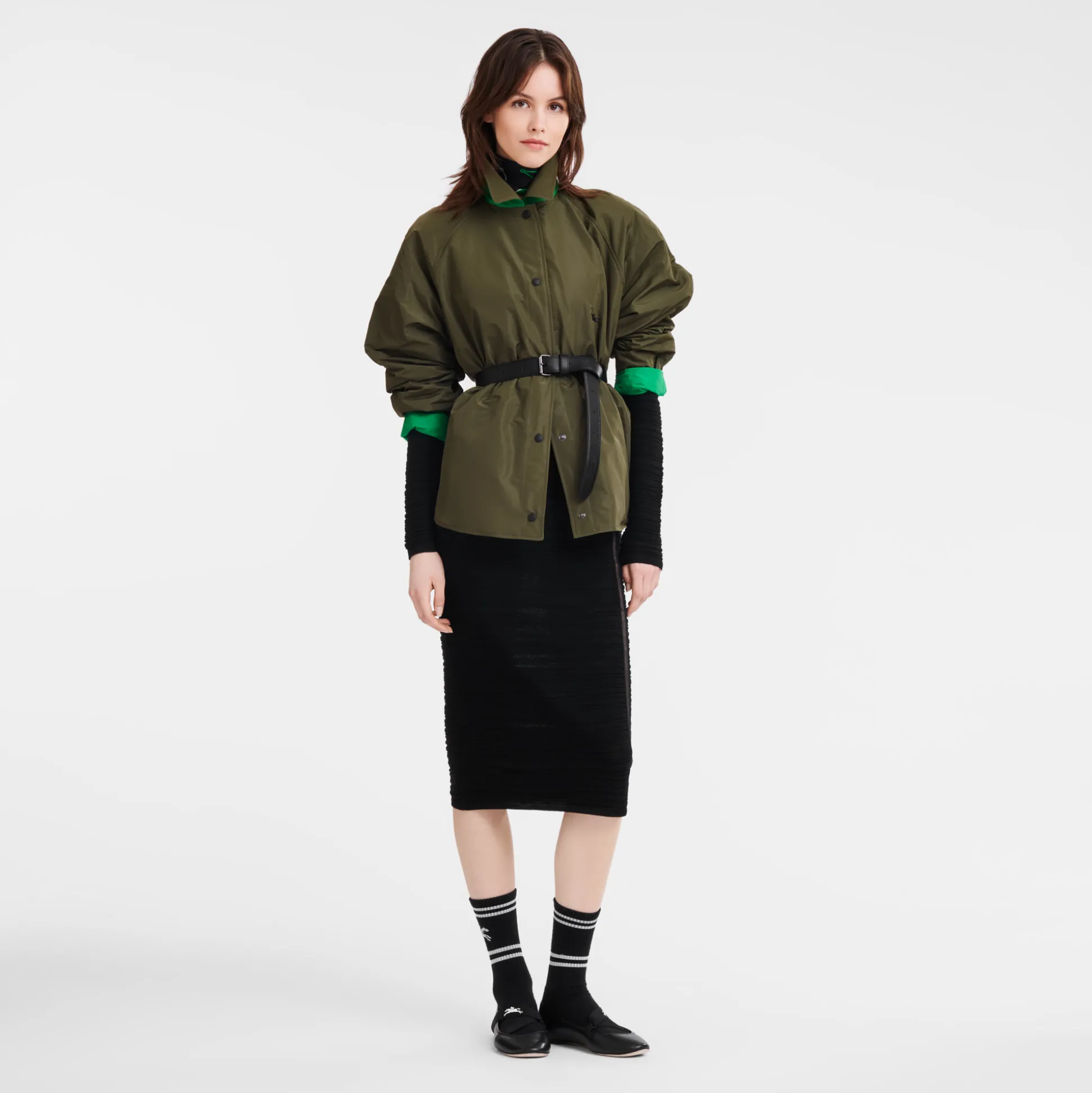 giubbotto_imbottito_3.webp Store Longchamp Giubbotto imbottito Kaki/Verde