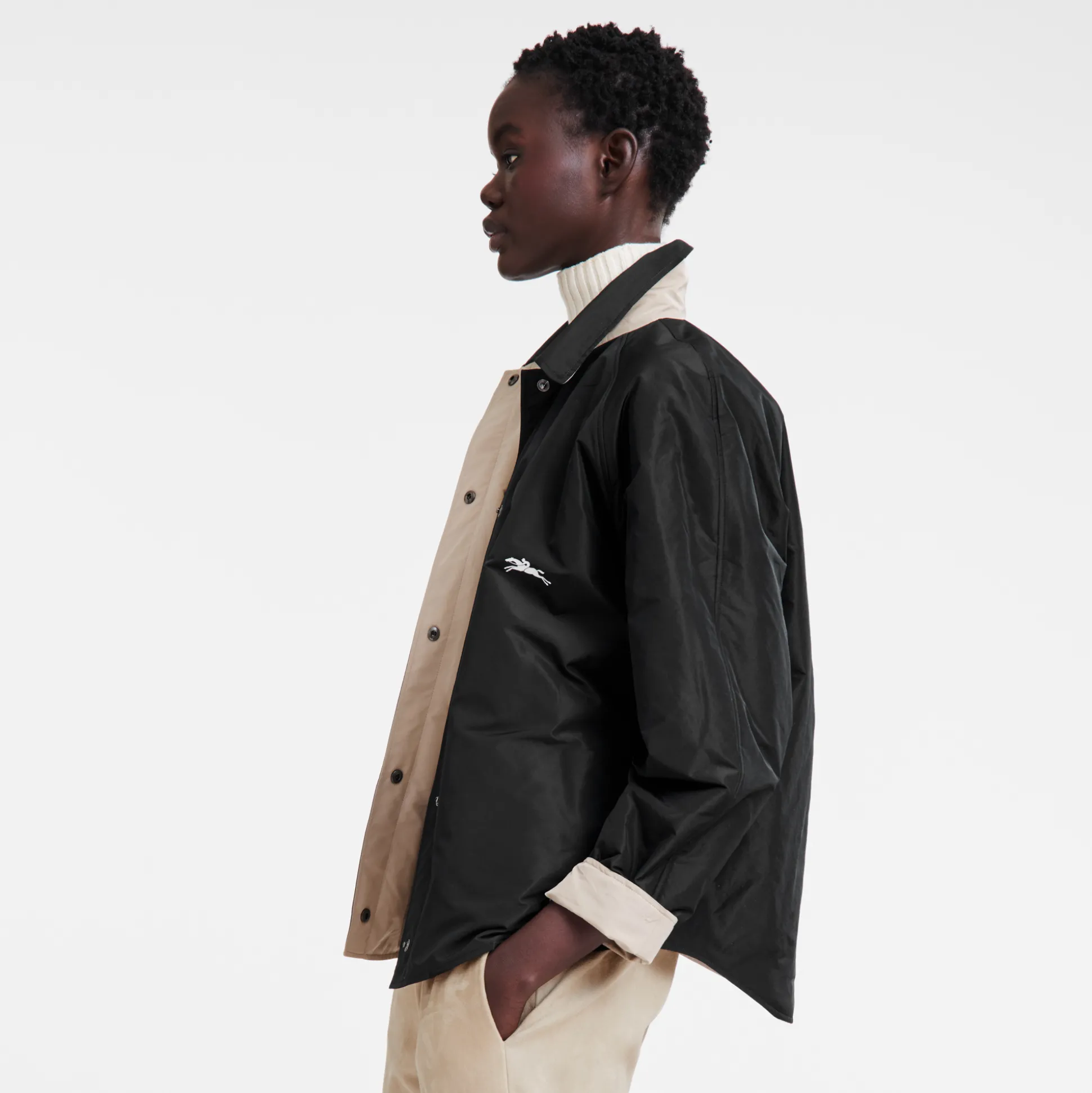 giubbotto_imbottito_4-2.webp Hot Longchamp Giubbotto imbottito Nero/Mogano