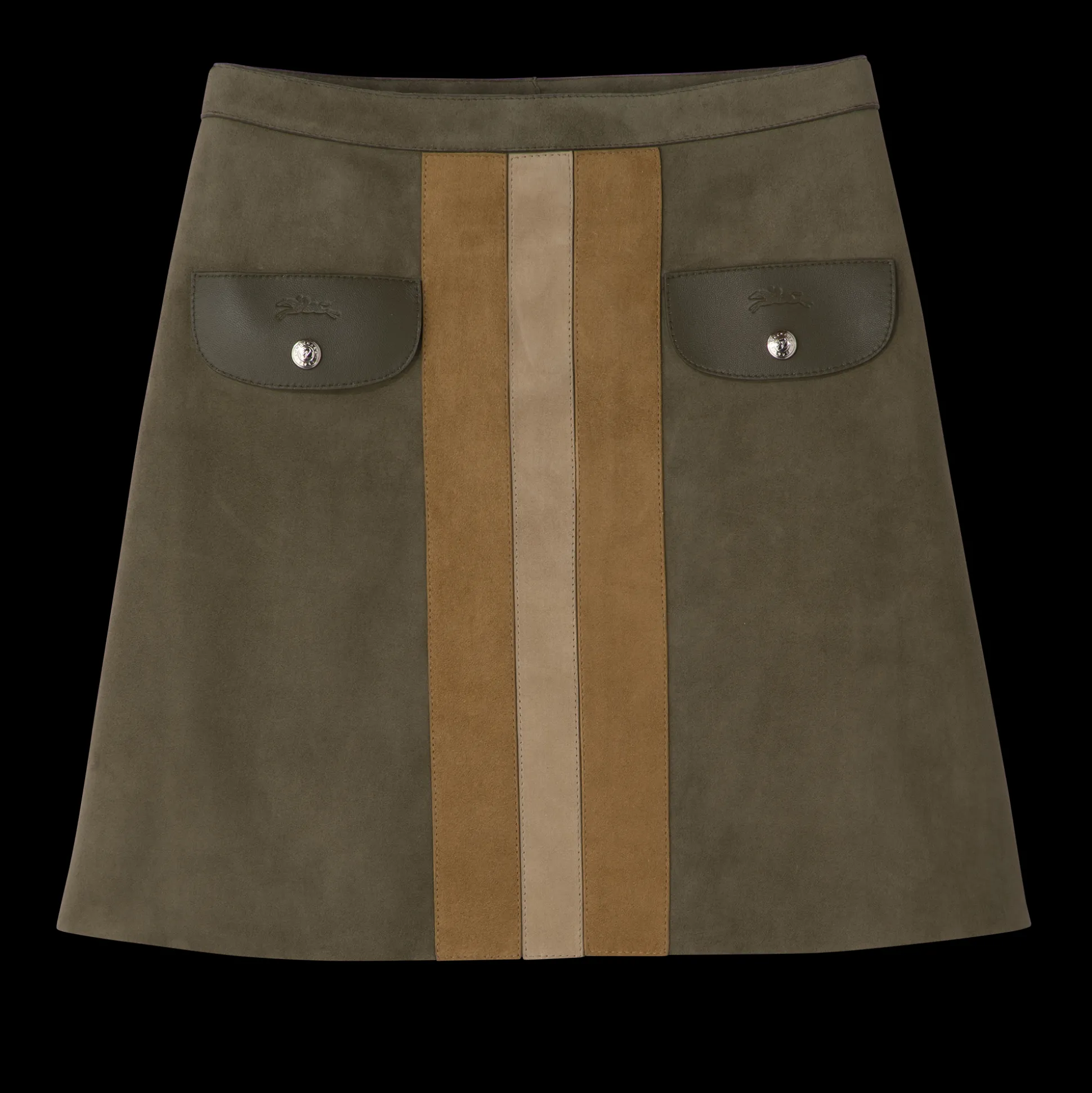 Outlet Longchamp Gonna Kaki