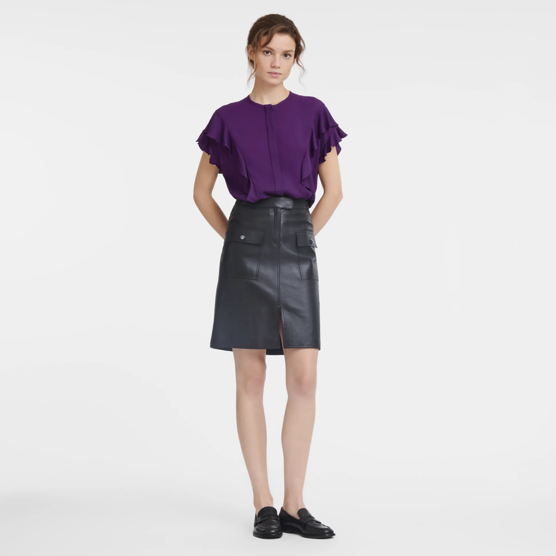 Hot Longchamp Gonna Nero