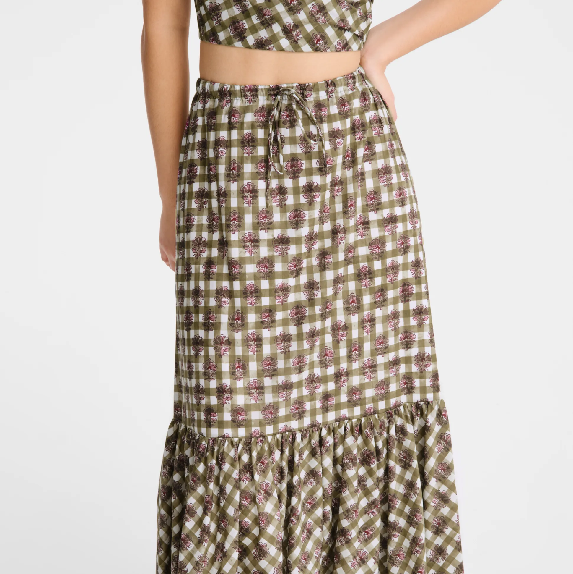 gonna_lunga_2.webp Fashion Longchamp Gonna lunga Carciofo