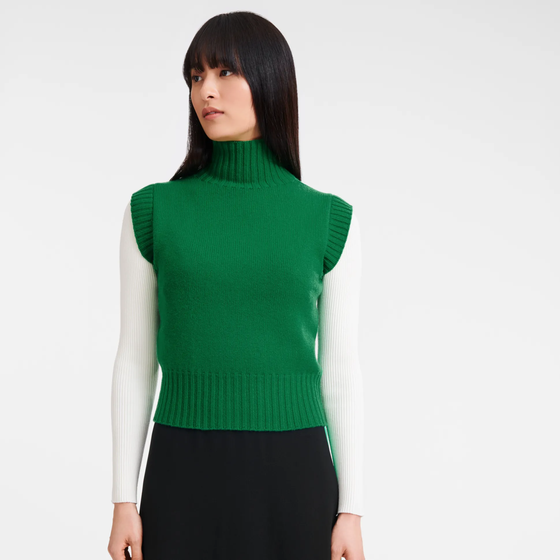 maglia_collo_alto_senza_maniche_3-1.webp Store Longchamp Maglia collo alto senza maniche Verde