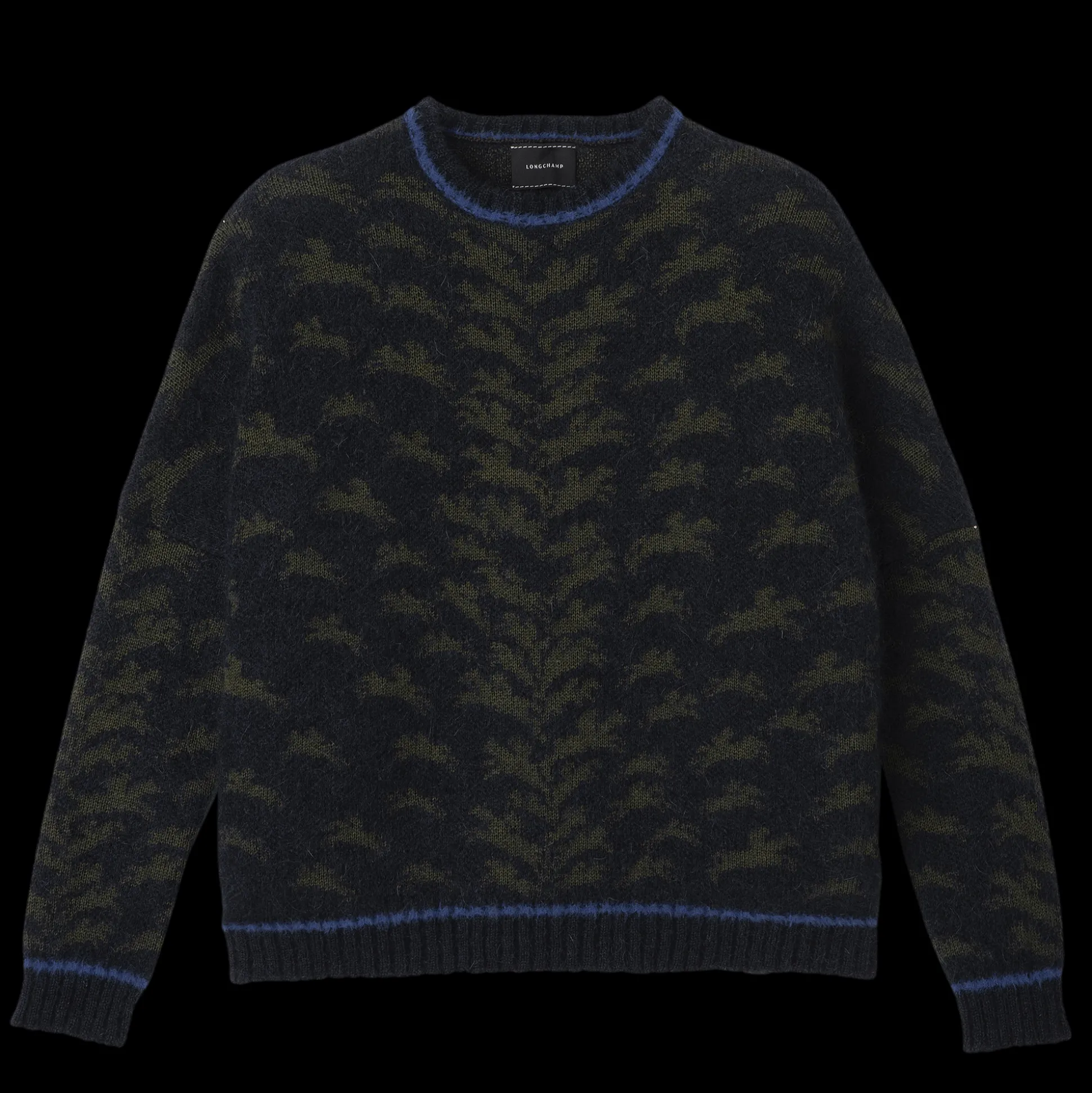 New Longchamp Maglia con scollo rotondo Marine