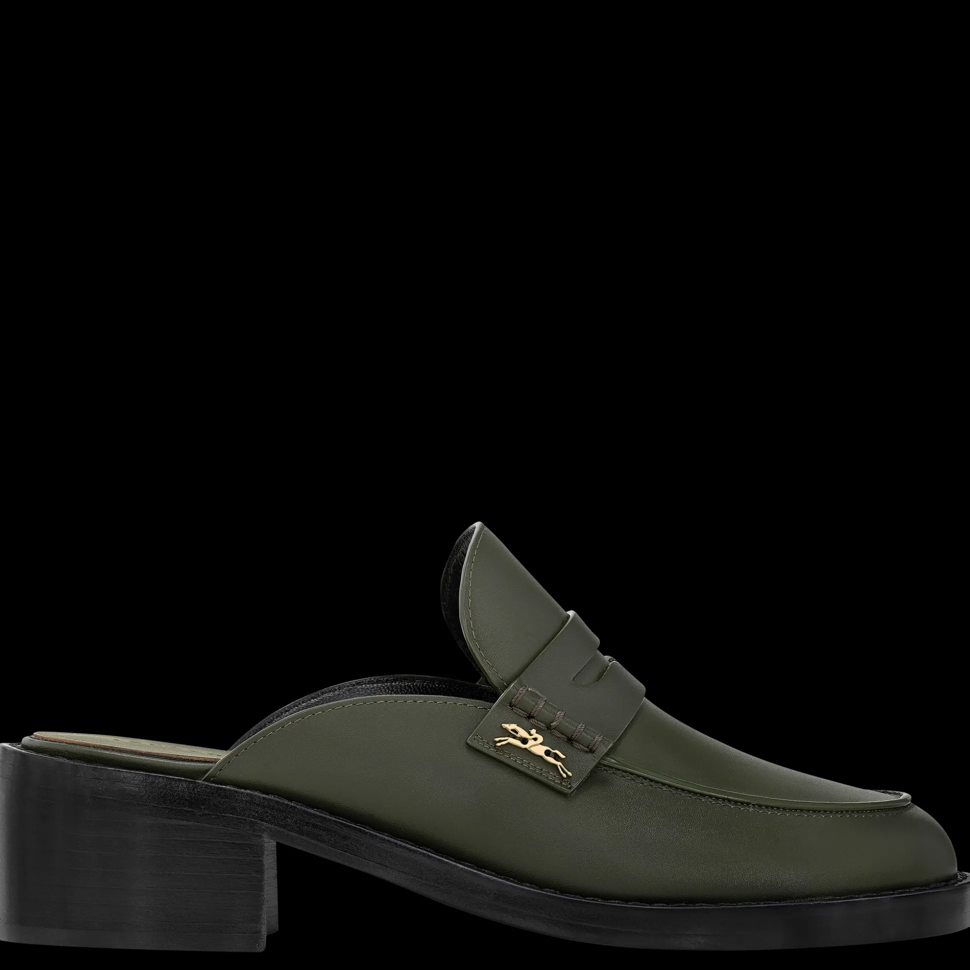 Flash Sale Longchamp Mule Kaki