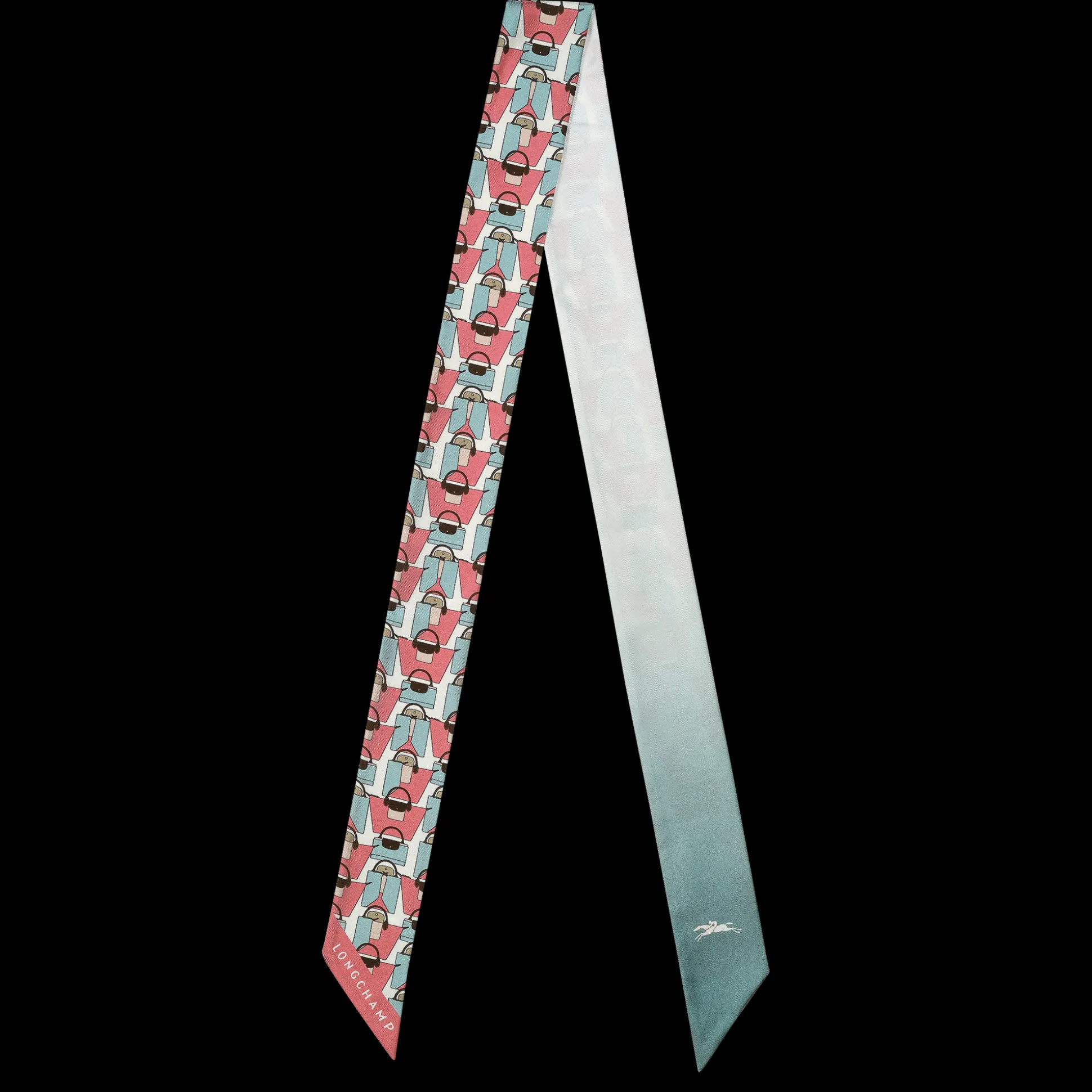 Flash Sale Longchamp Nastro di seta VerdePallido