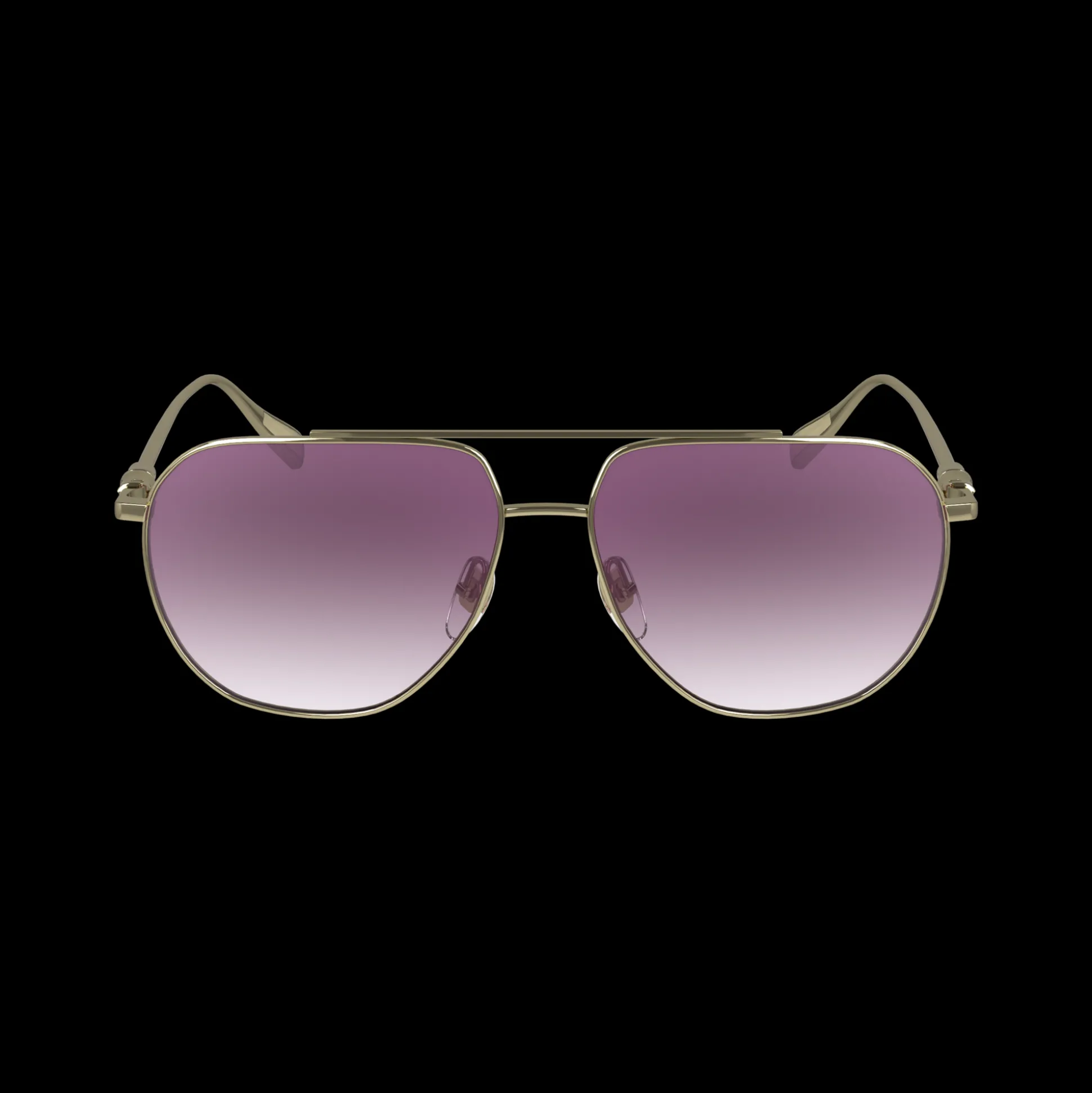 Hot Longchamp Occhiali da sole Dorato/Rosa