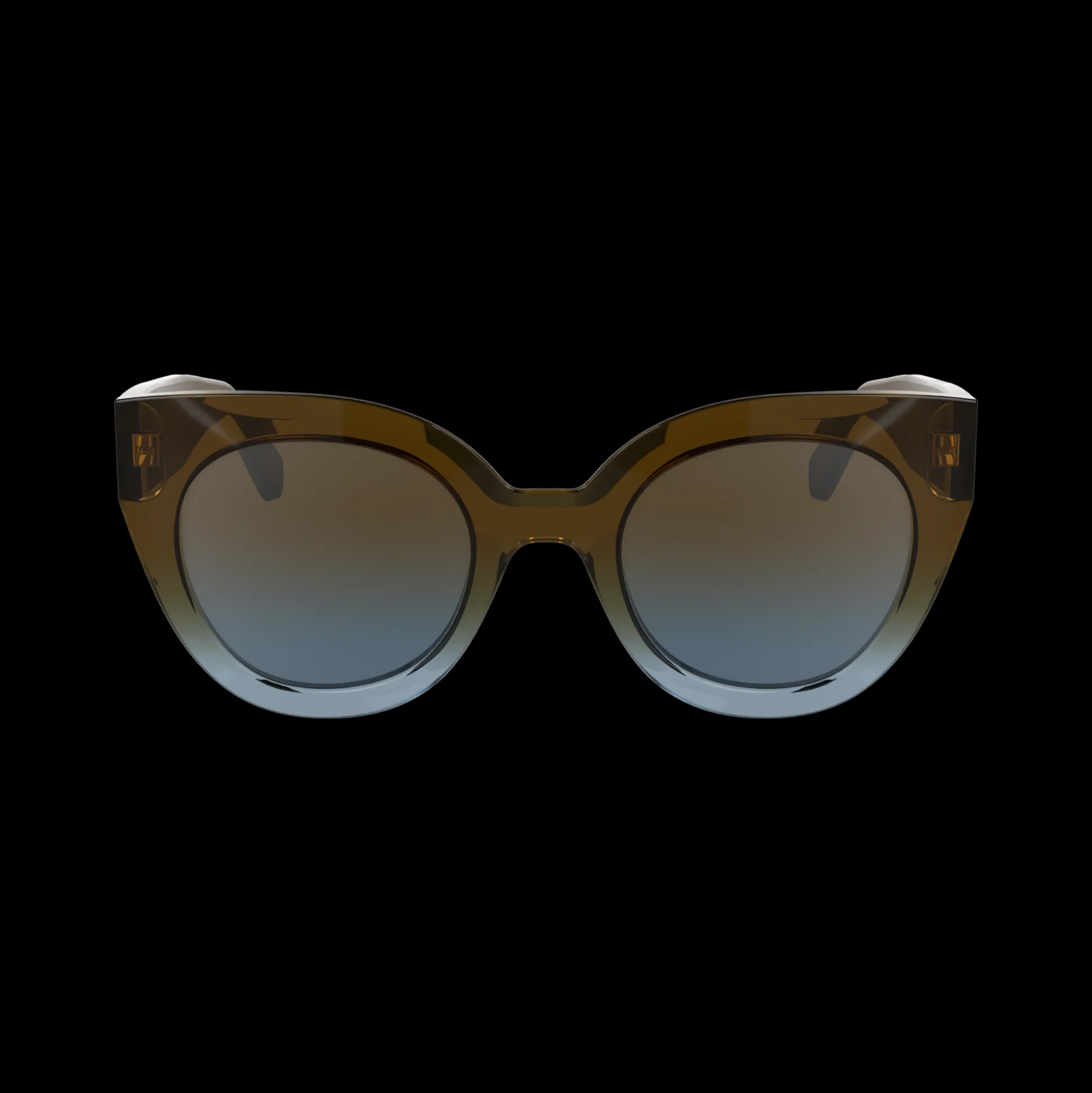 Best Longchamp Occhiali da sole Marrone/BluAzzuro