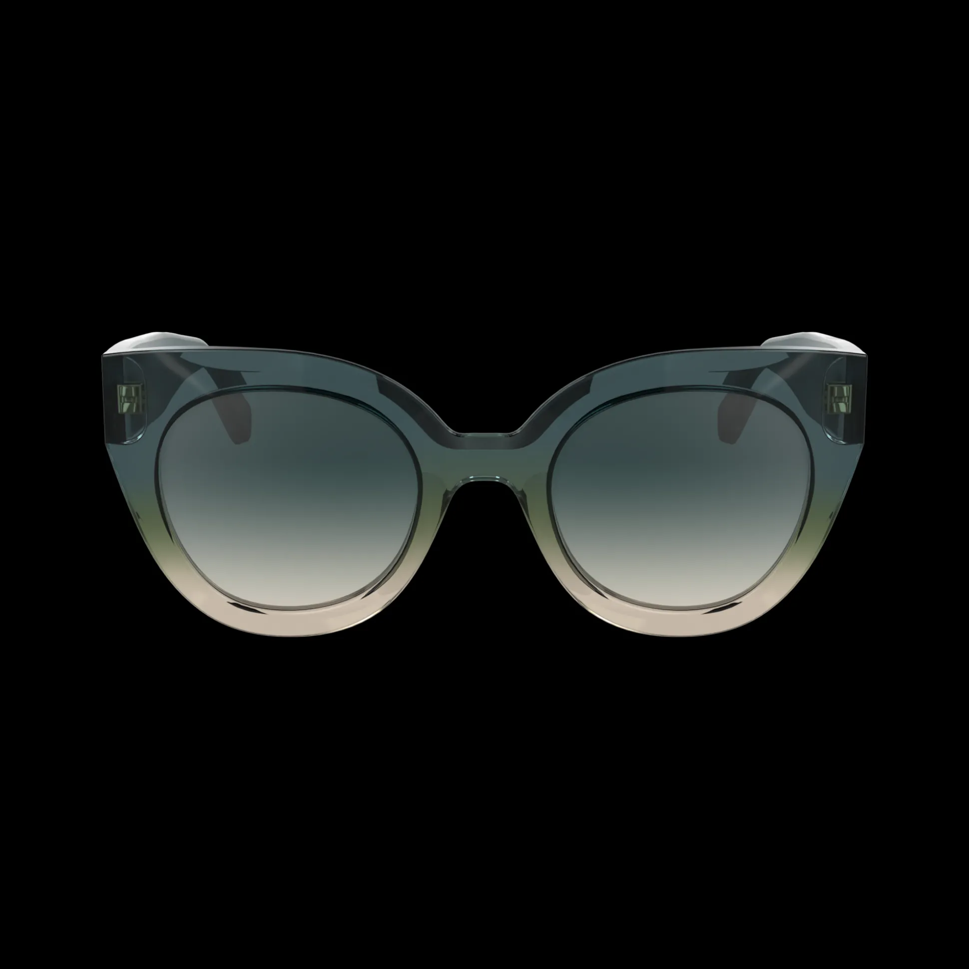 Clearance Longchamp Occhiali da sole Azzuro/Beige