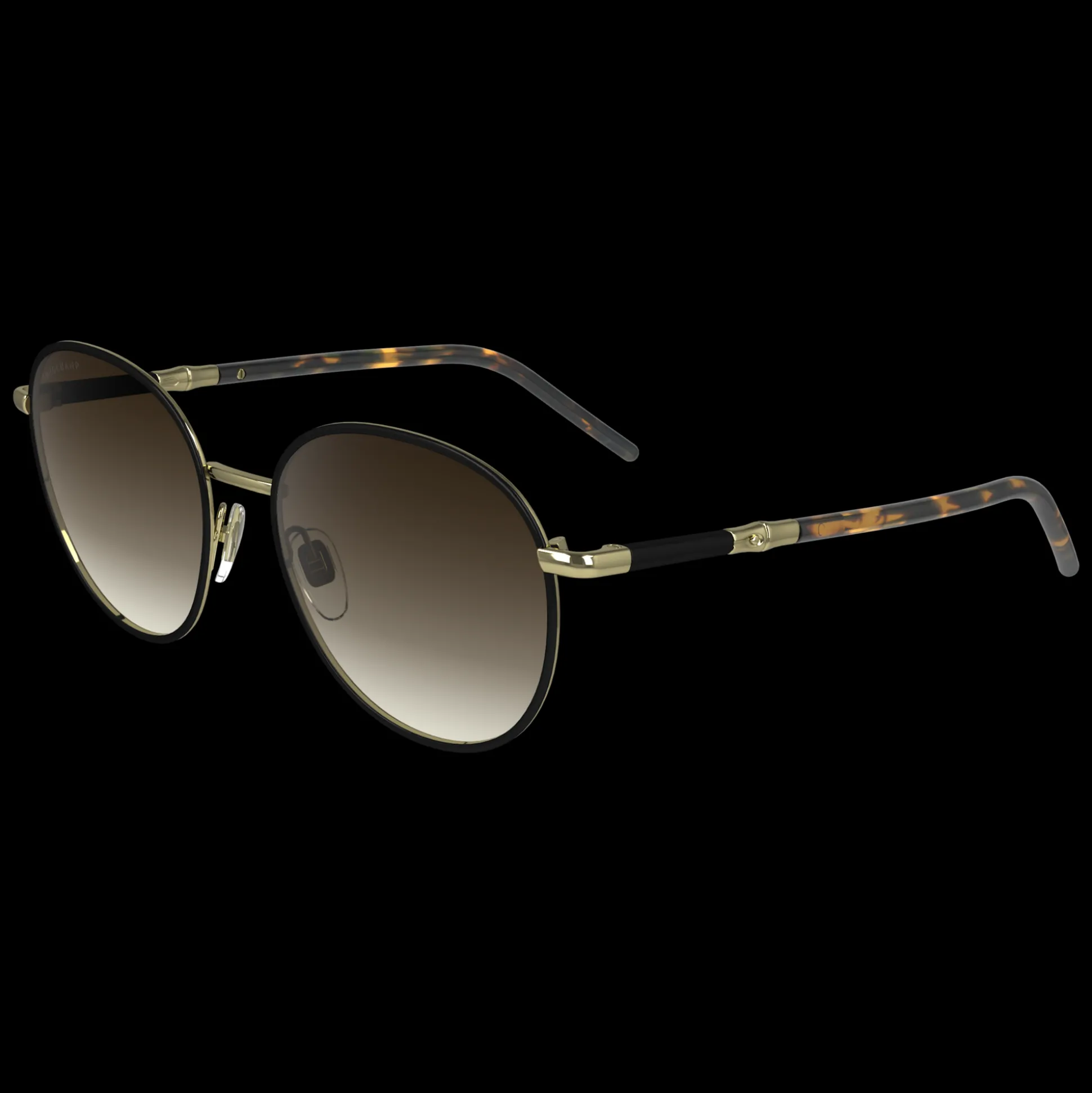 Best Sale Longchamp Occhiali da sole Dorato/Nero