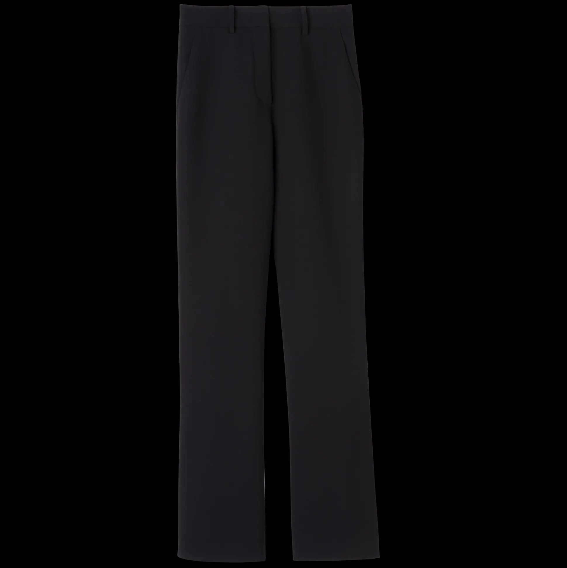 Shop Longchamp Pantaloni Nero