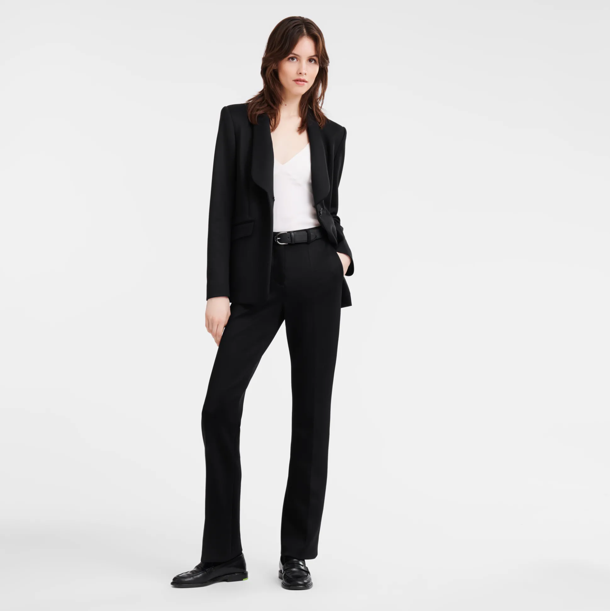 Cheap Longchamp Pantaloni Nero