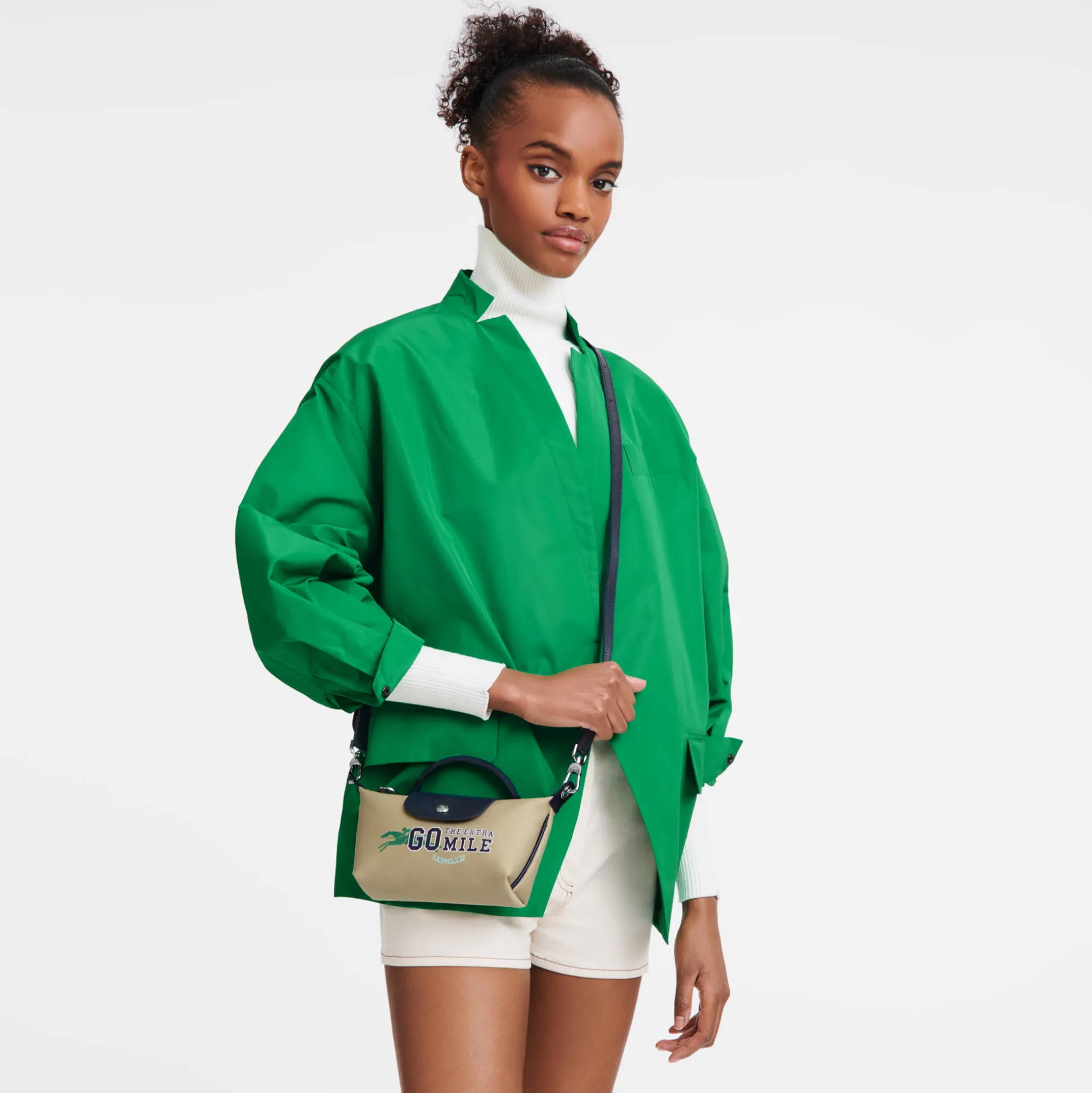 Cheap Longchamp Pochette XS Beige