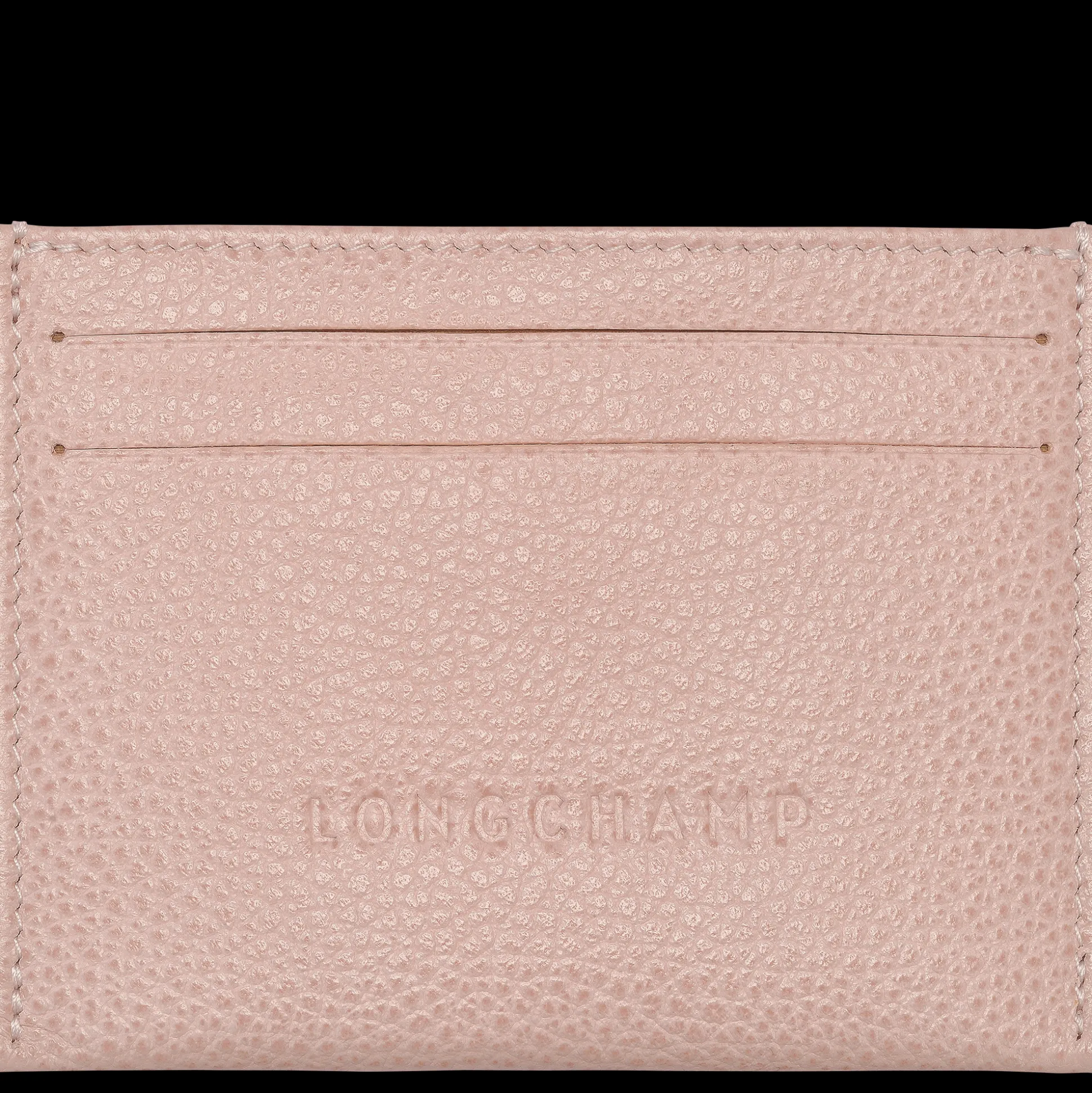 Fashion Longchamp Portacarte BeigePelle