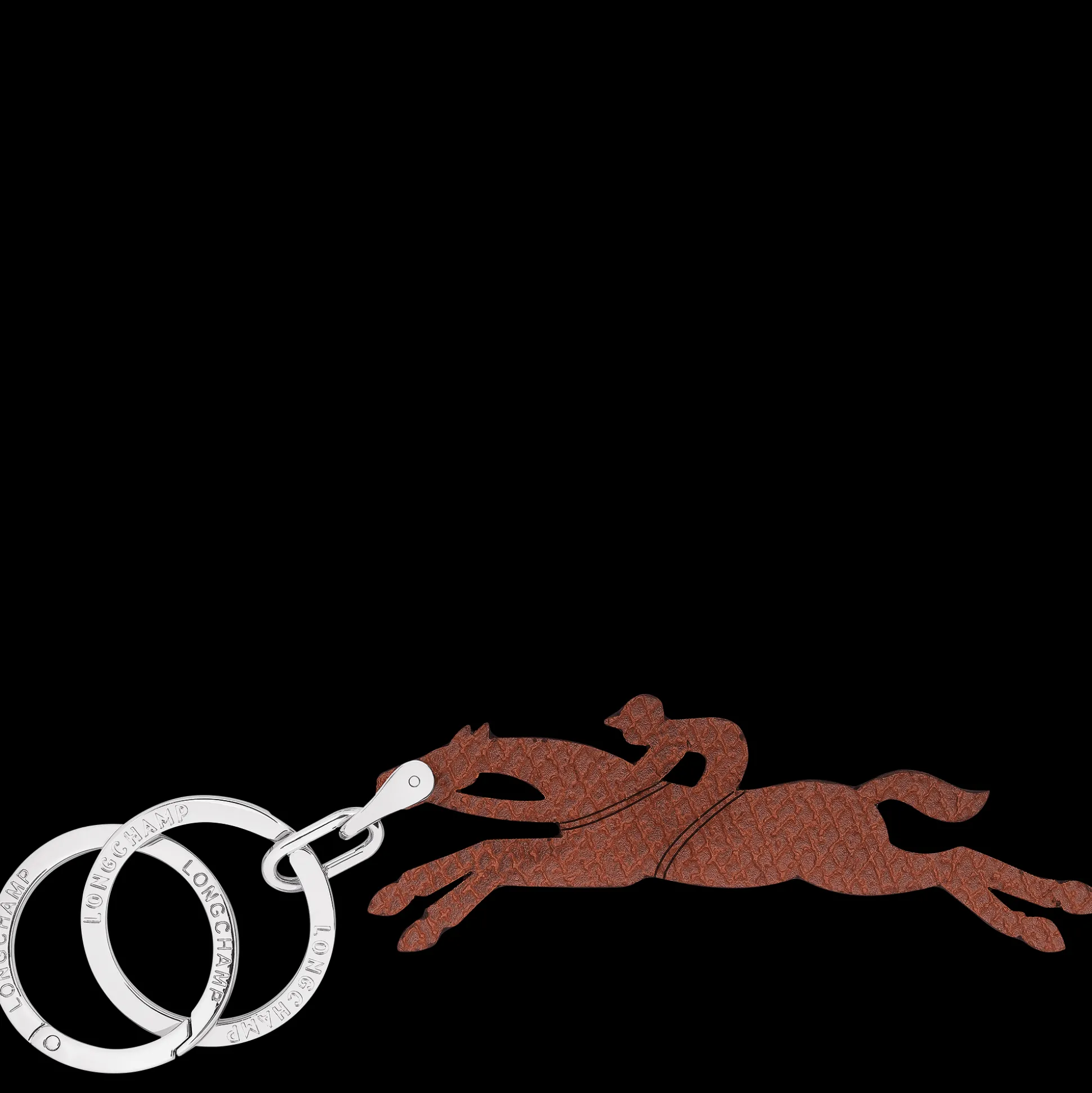 Cheap Longchamp Portachiavi Marrone