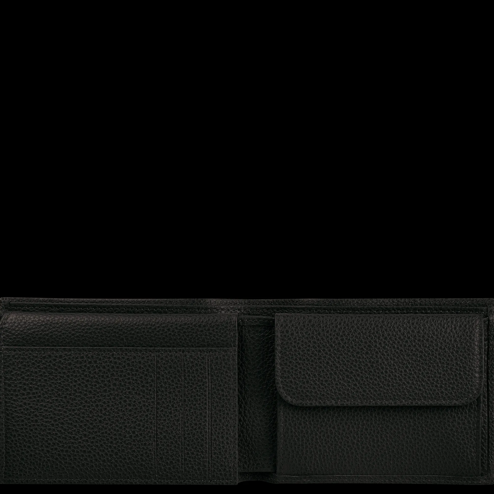 New Longchamp Portafoglio Nero