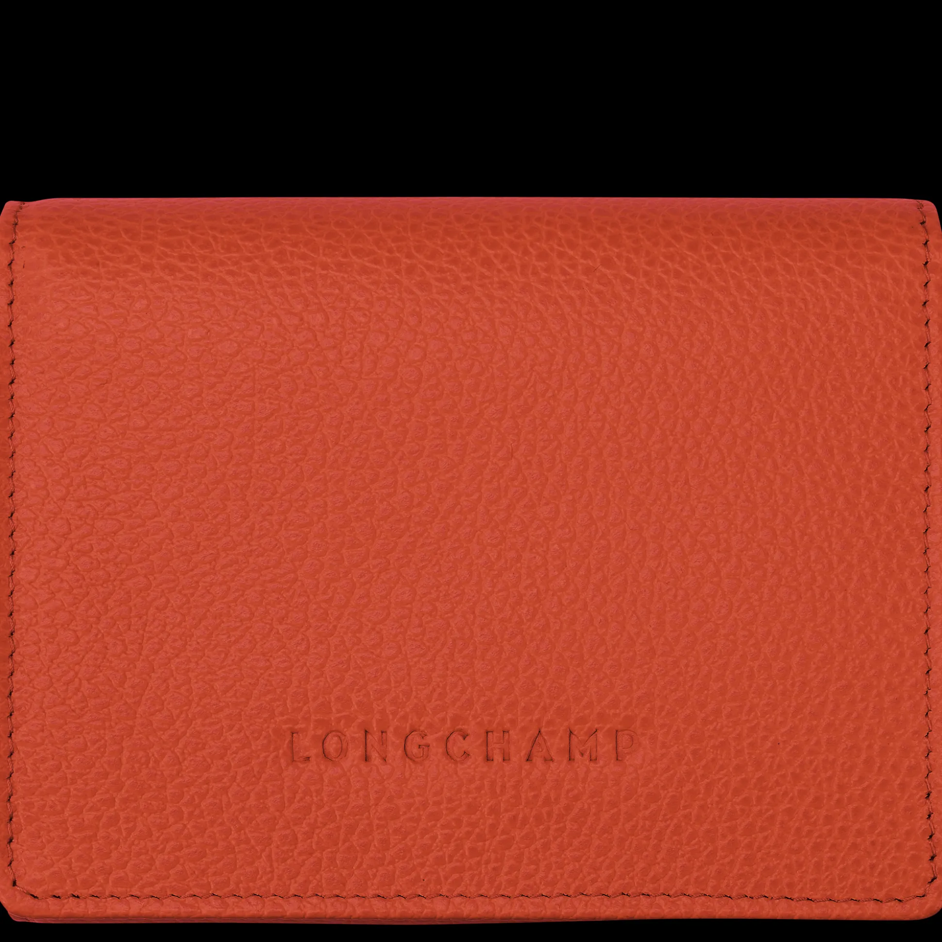 Discount Longchamp Portafoglio compatto Paprica