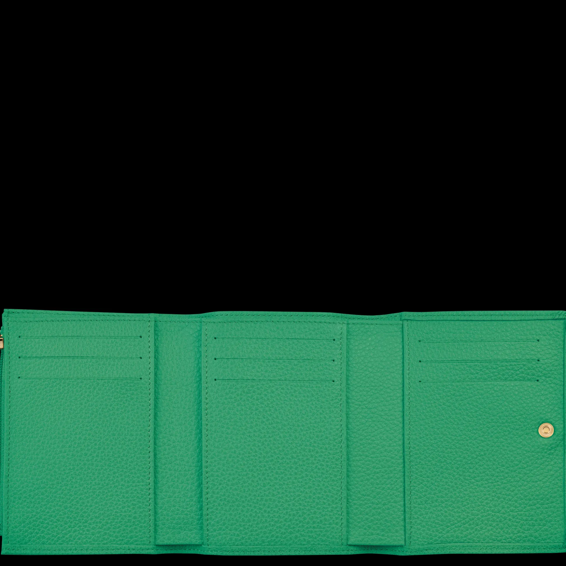 Clearance Longchamp Portafoglio compatto Verde