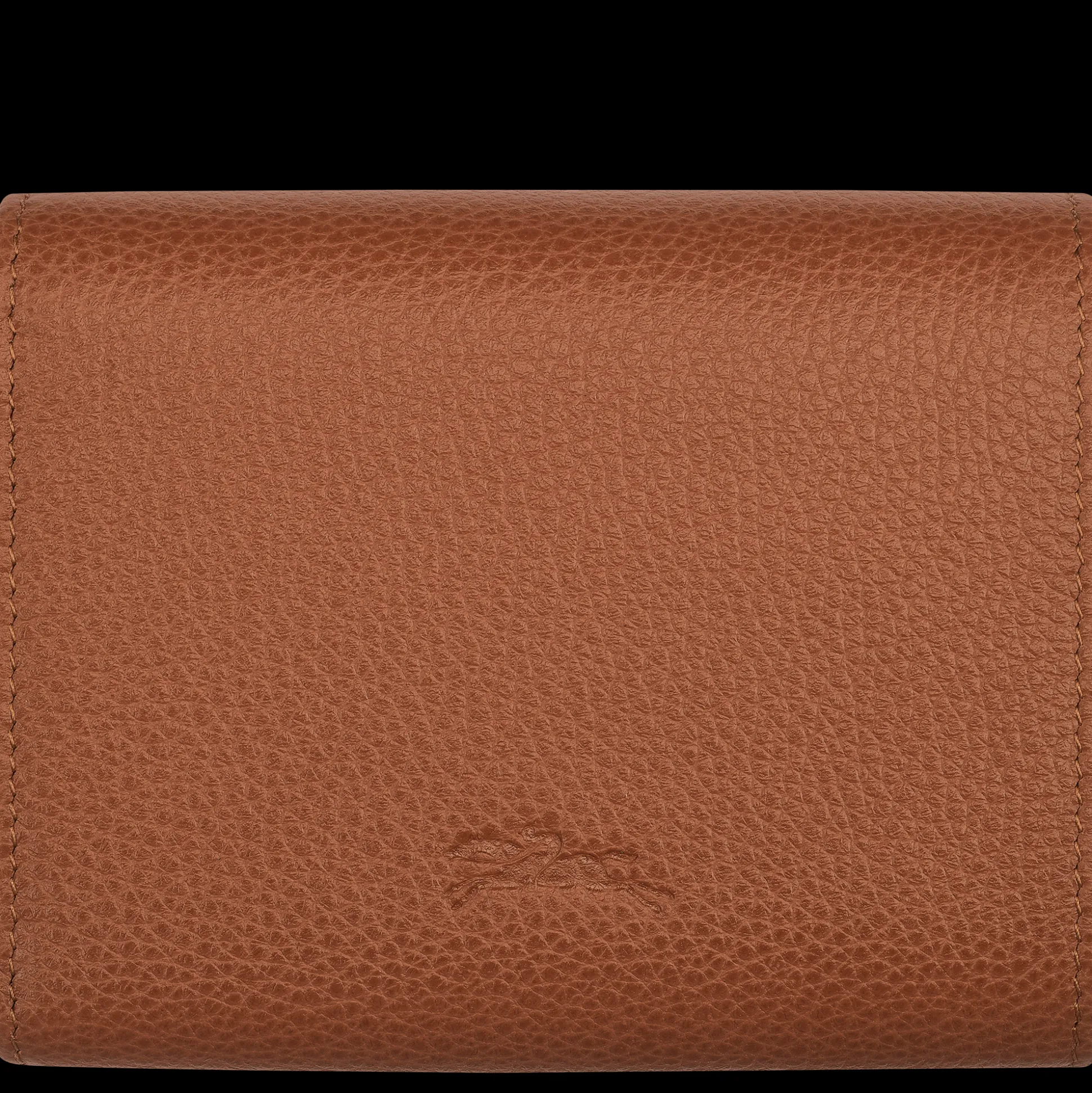 Clearance Longchamp Portafoglio compatto Caramello