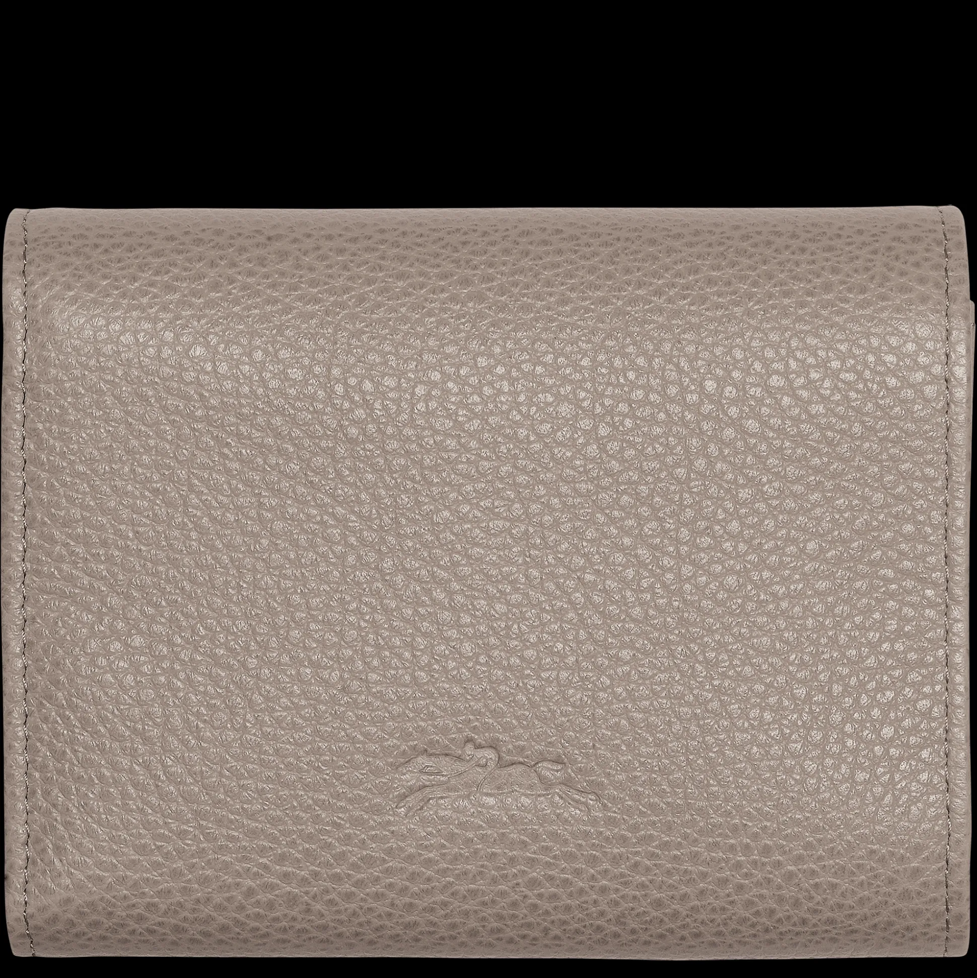 Outlet Longchamp Portafoglio compatto Tortora