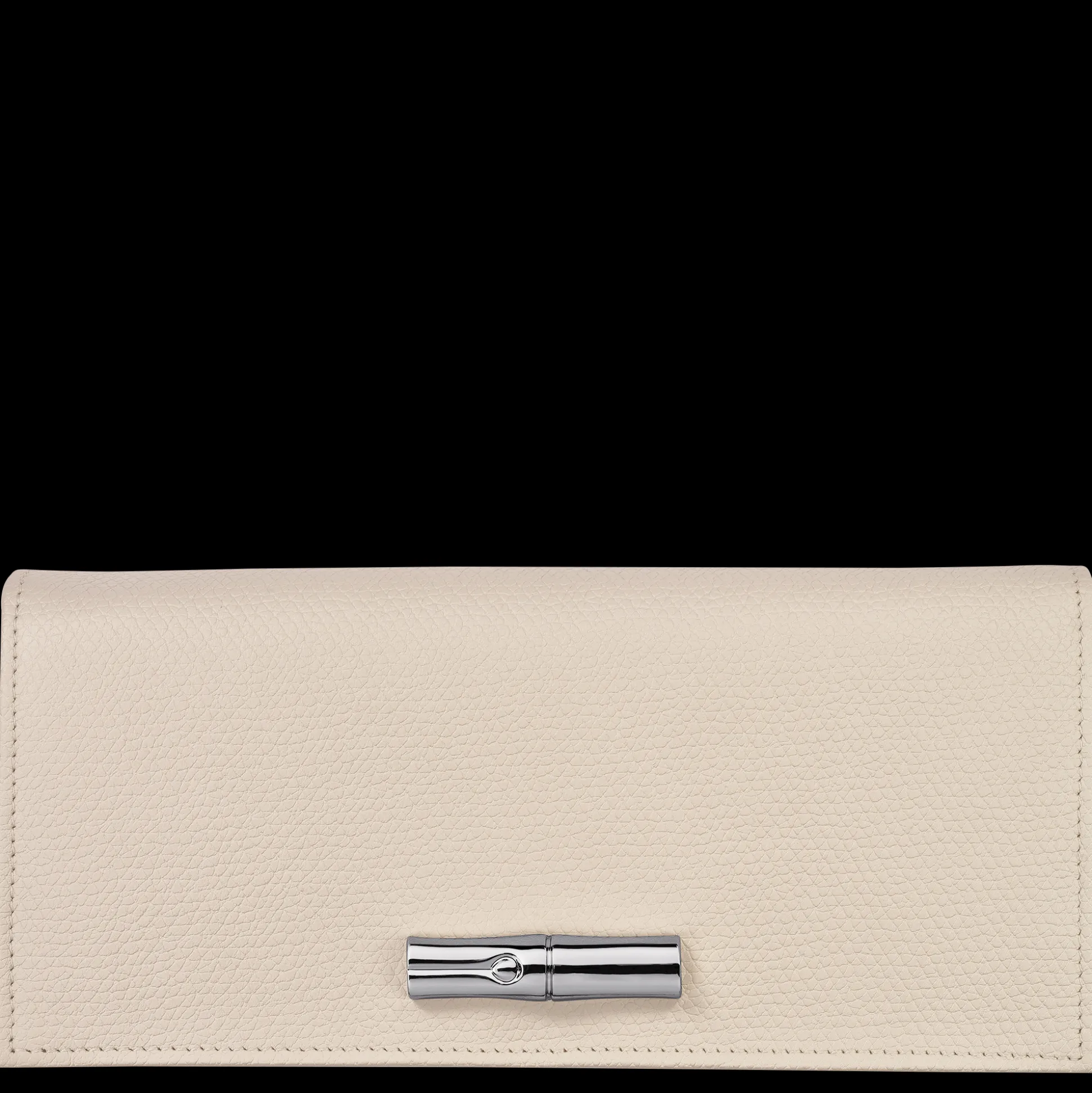 Outlet Longchamp Portafoglio con patta Le Roseau Pelle - Carta