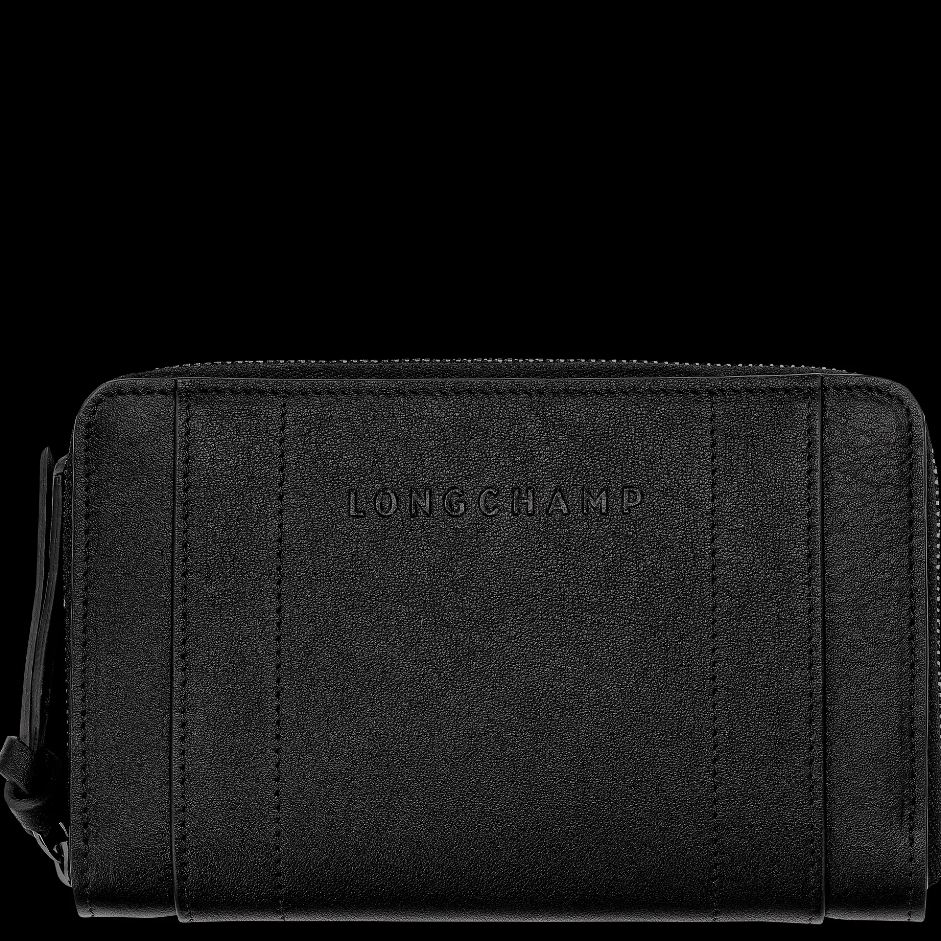 Store Longchamp Portafoglio 3D Pelle - Nero