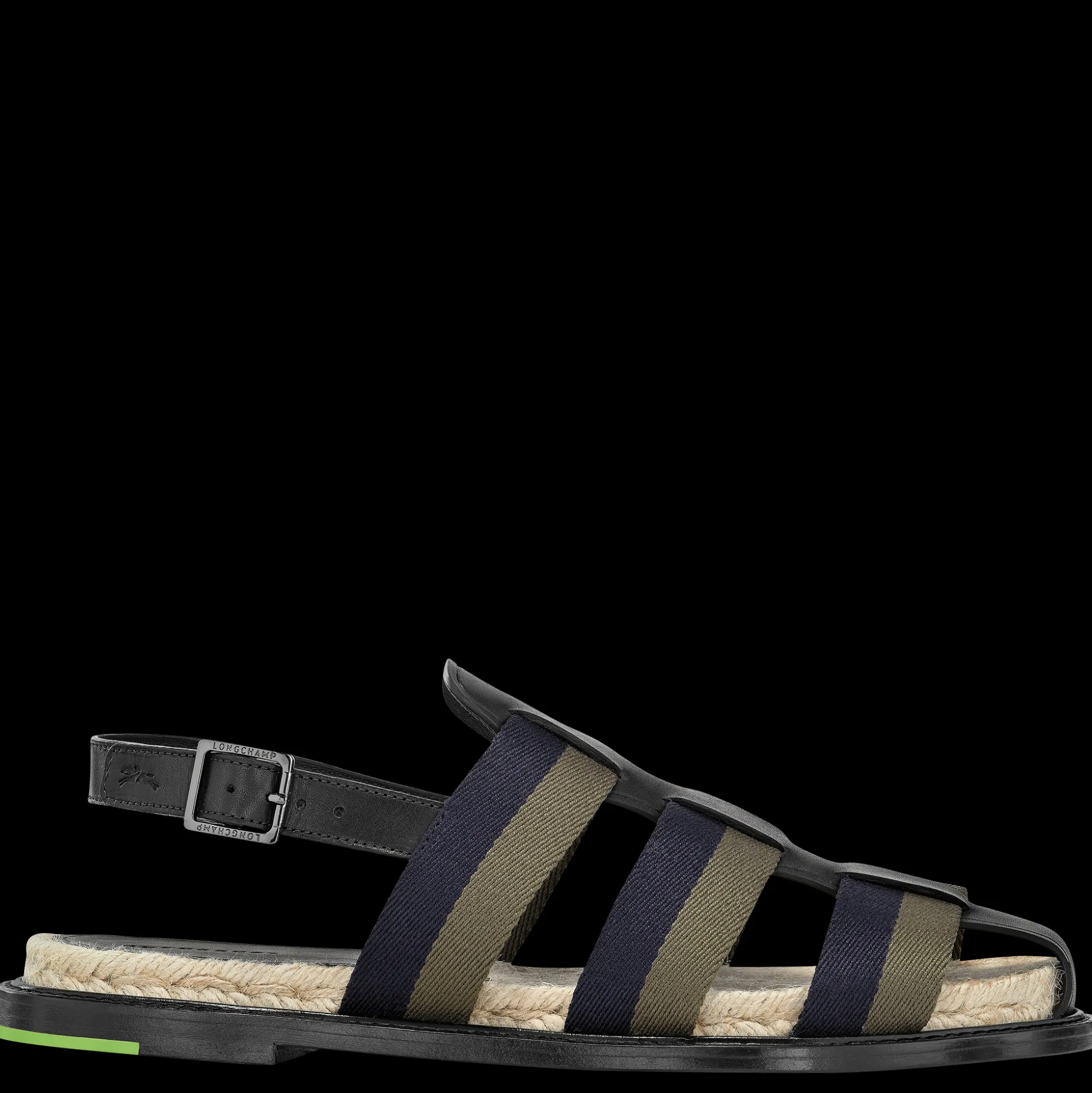 Discount Longchamp Sandali Nero