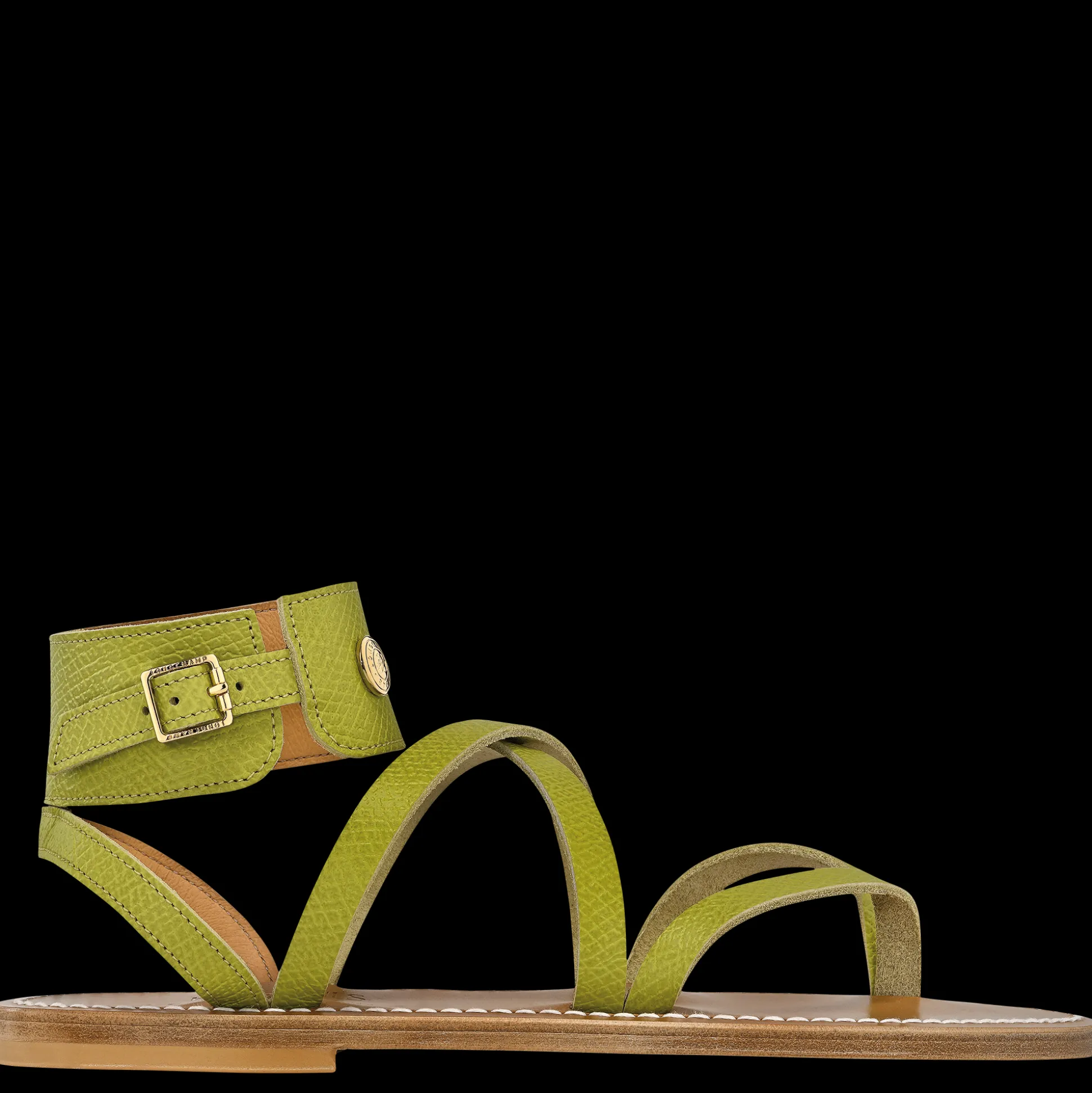 New Longchamp Sandals VerdeKiwi