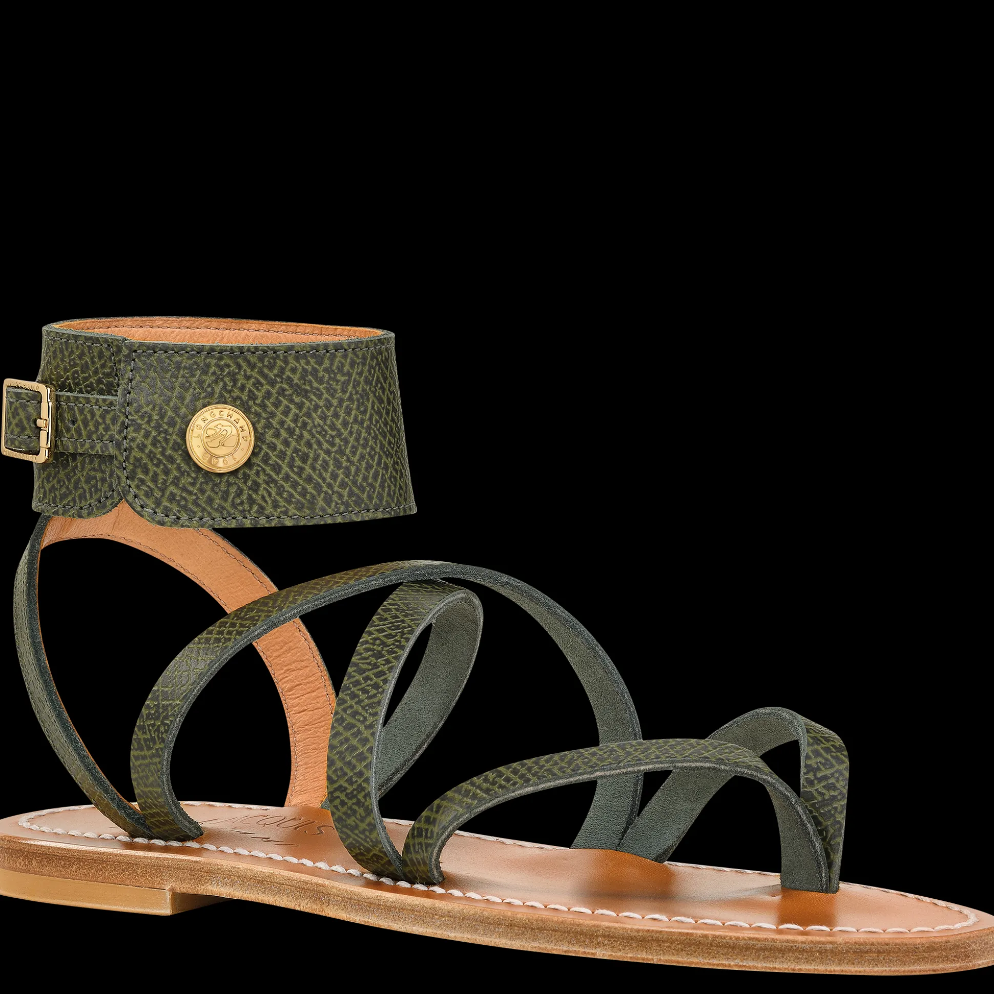 sandals_2-4.webp Flash Sale Longchamp Sandals VerdeForesta
