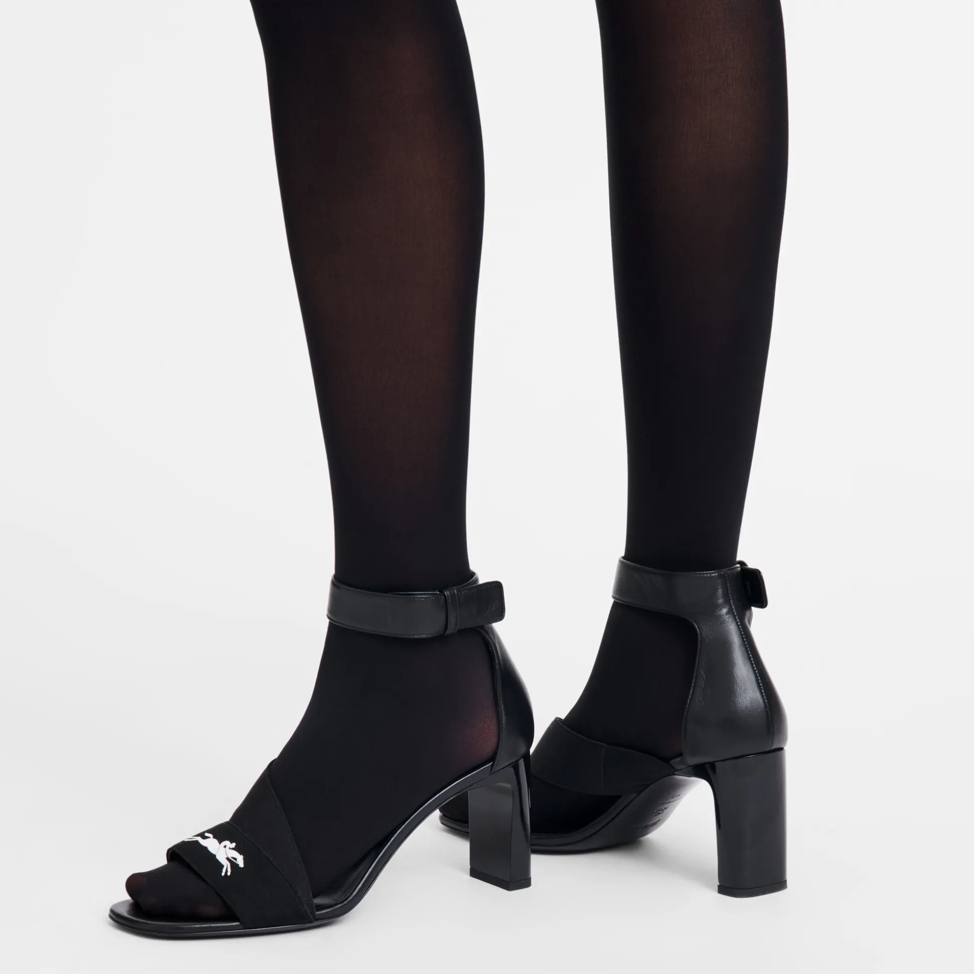 Sale Longchamp Scarpe con tacco Nero