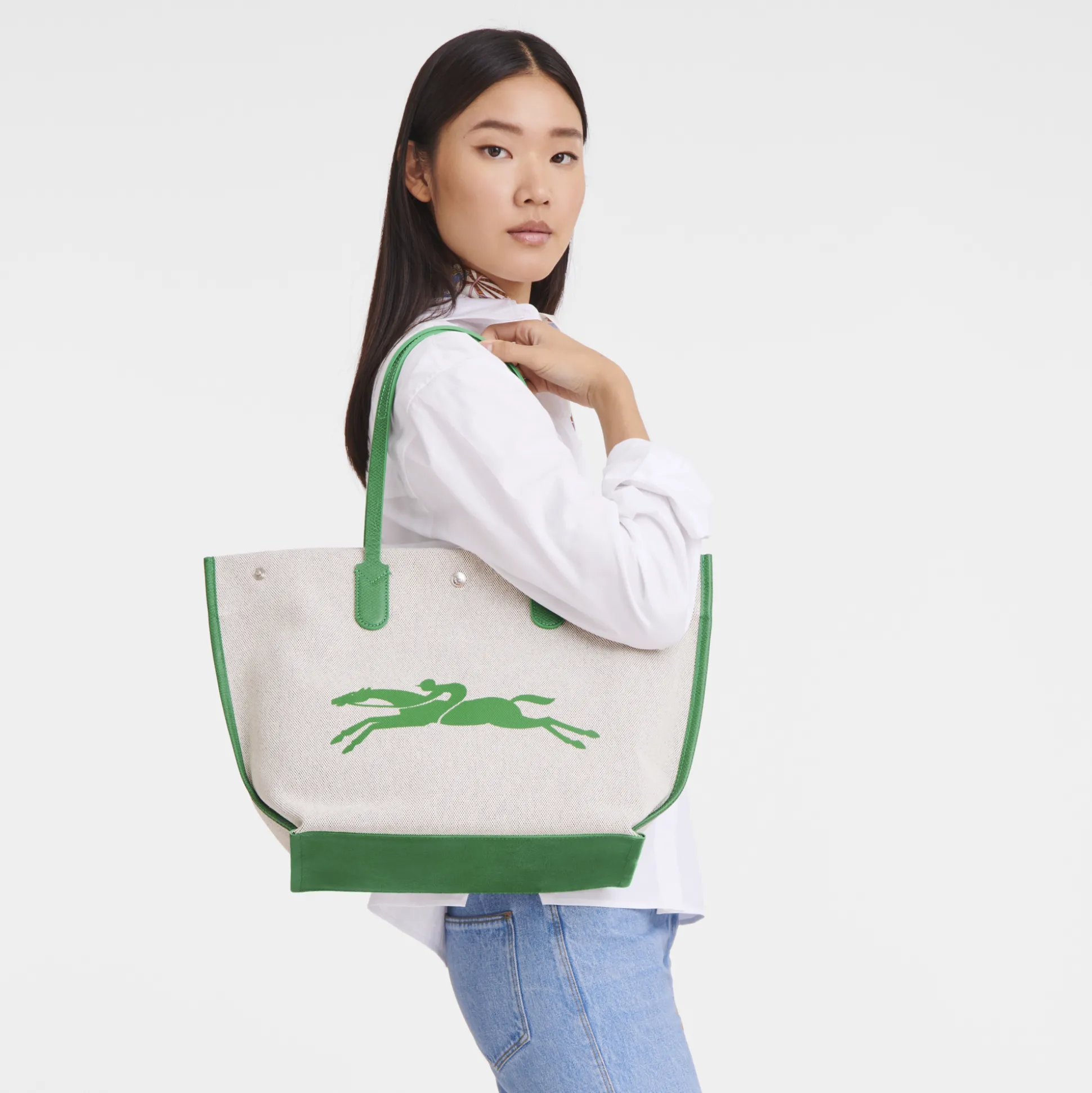 New Longchamp Shopping bag L Verde